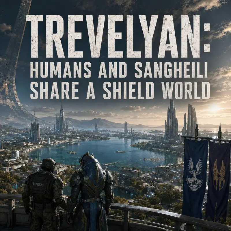 Trevelyan: Humans and Sangheili Share a Shield World