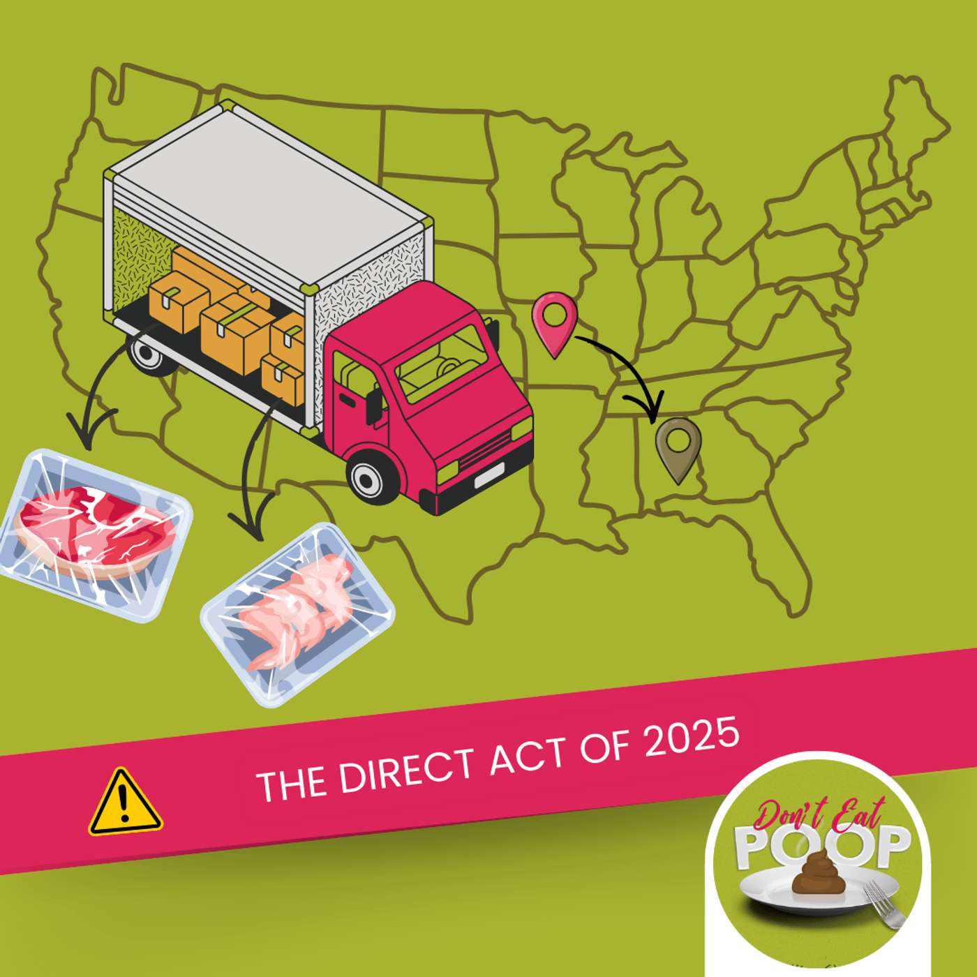 The DIRECT Act: Is Allowing Meat and Poultry to Be Sold Across State Lines Direct-to-Consumers Online a Good Idea? | Episode 145