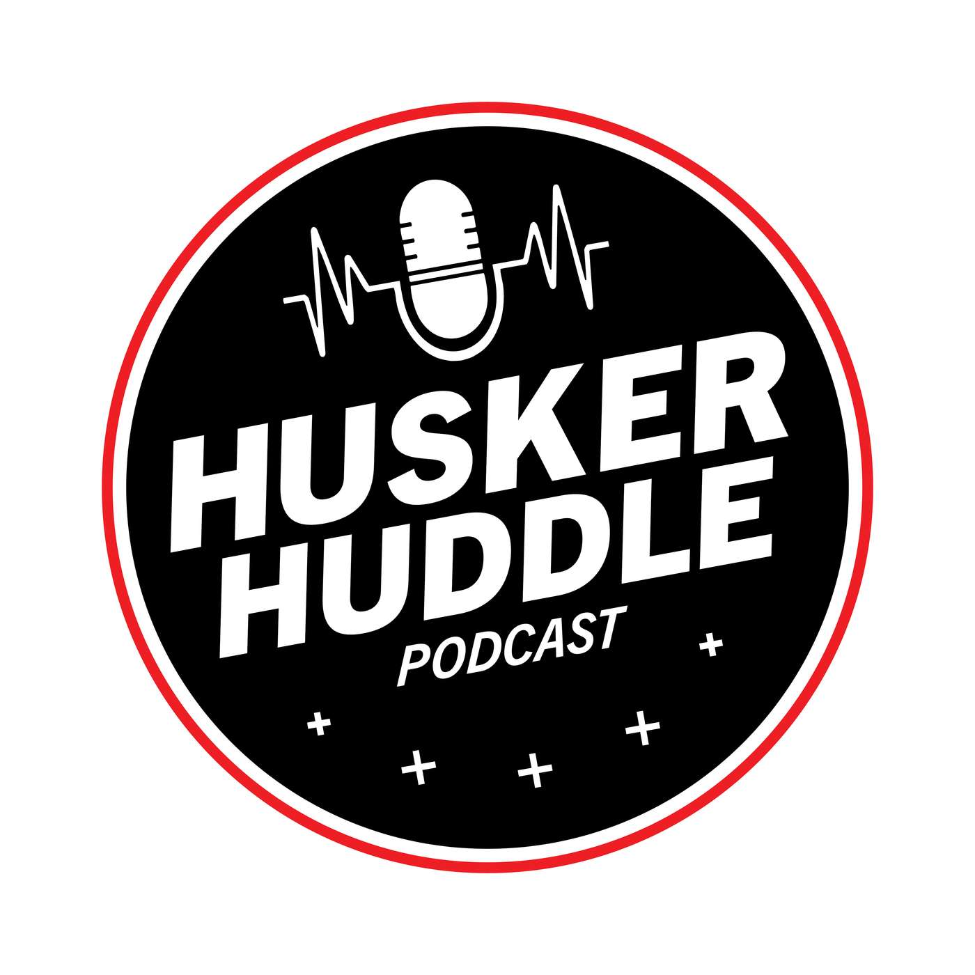 Husker Huddle podcast artwork