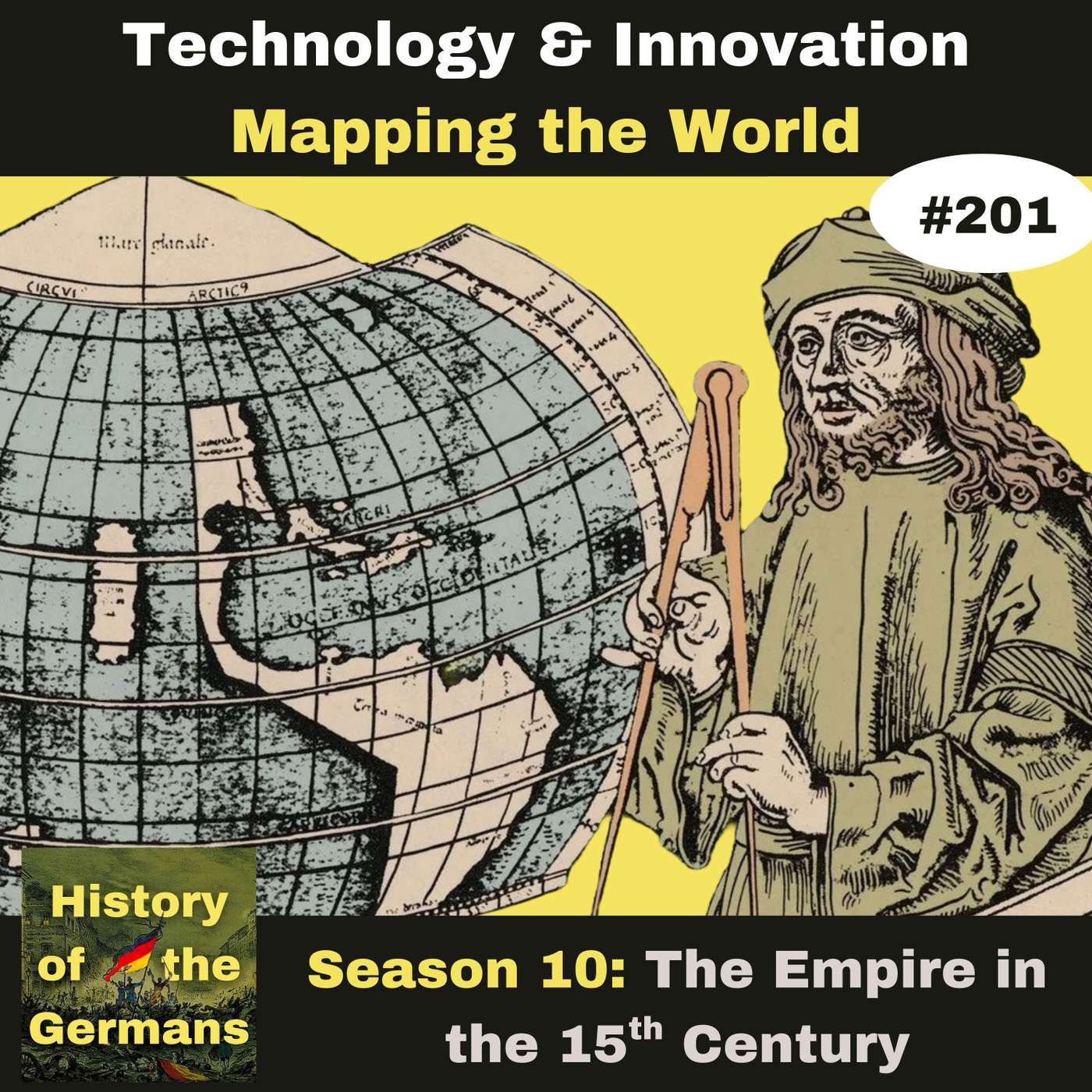 Ep. 201: Mapping the World, or how Germans invented America episode artwork