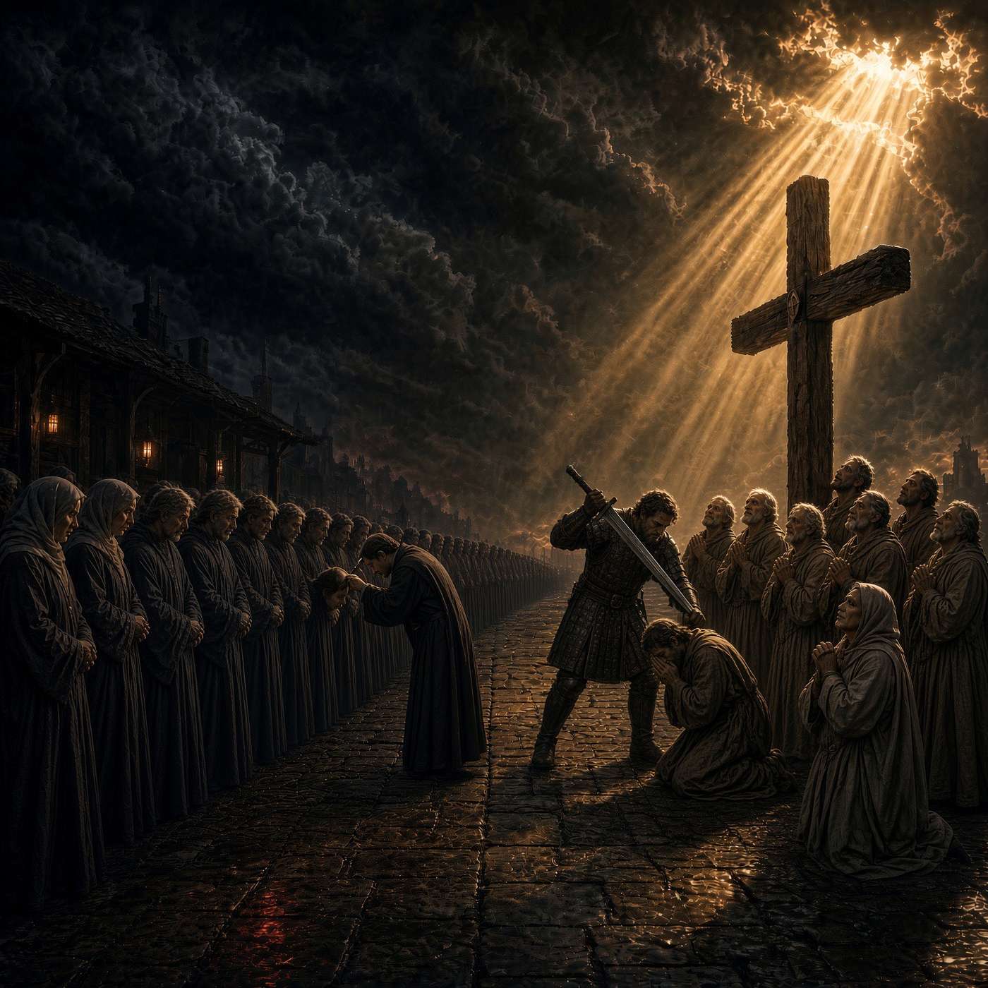 Revelation 14 Dying for your faith in Jesus is rewarded. Taking the mark of the beast leads to hell. episode artwork