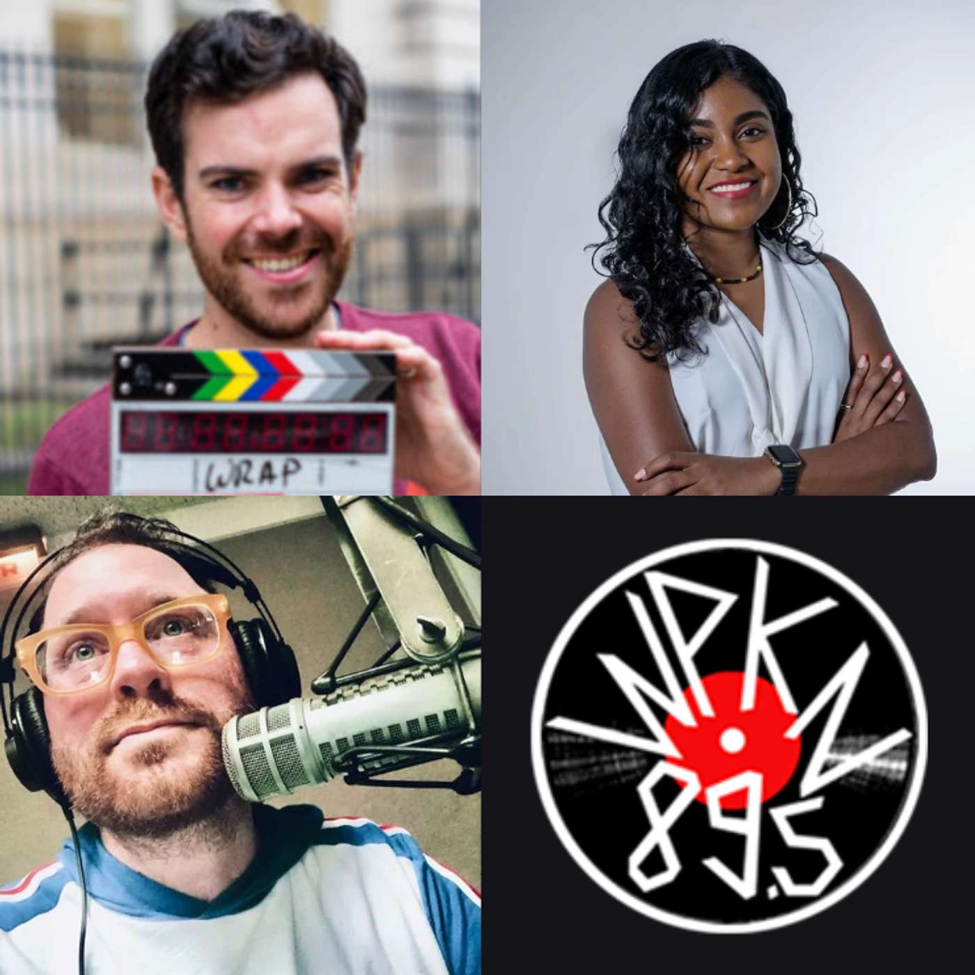 Sean Fox, President of the Norwalk Film Festival, John Ianuzzi, WPKN News Director on 2025's Expanded News, Tabitha Sookdeo, Executive Director of Connecticut Students for a Dream episode artwork