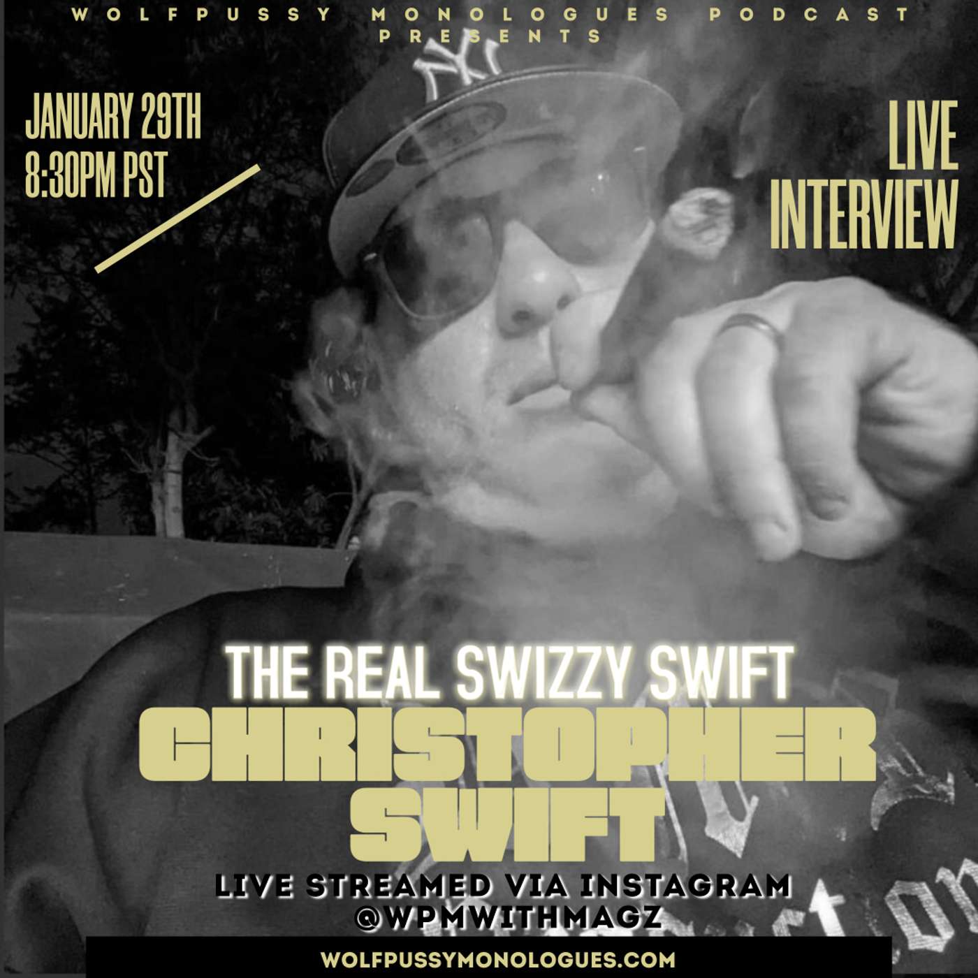 LIVE INTERVIEW WITH THE REAL SWIZZY SWIFT episode artwork