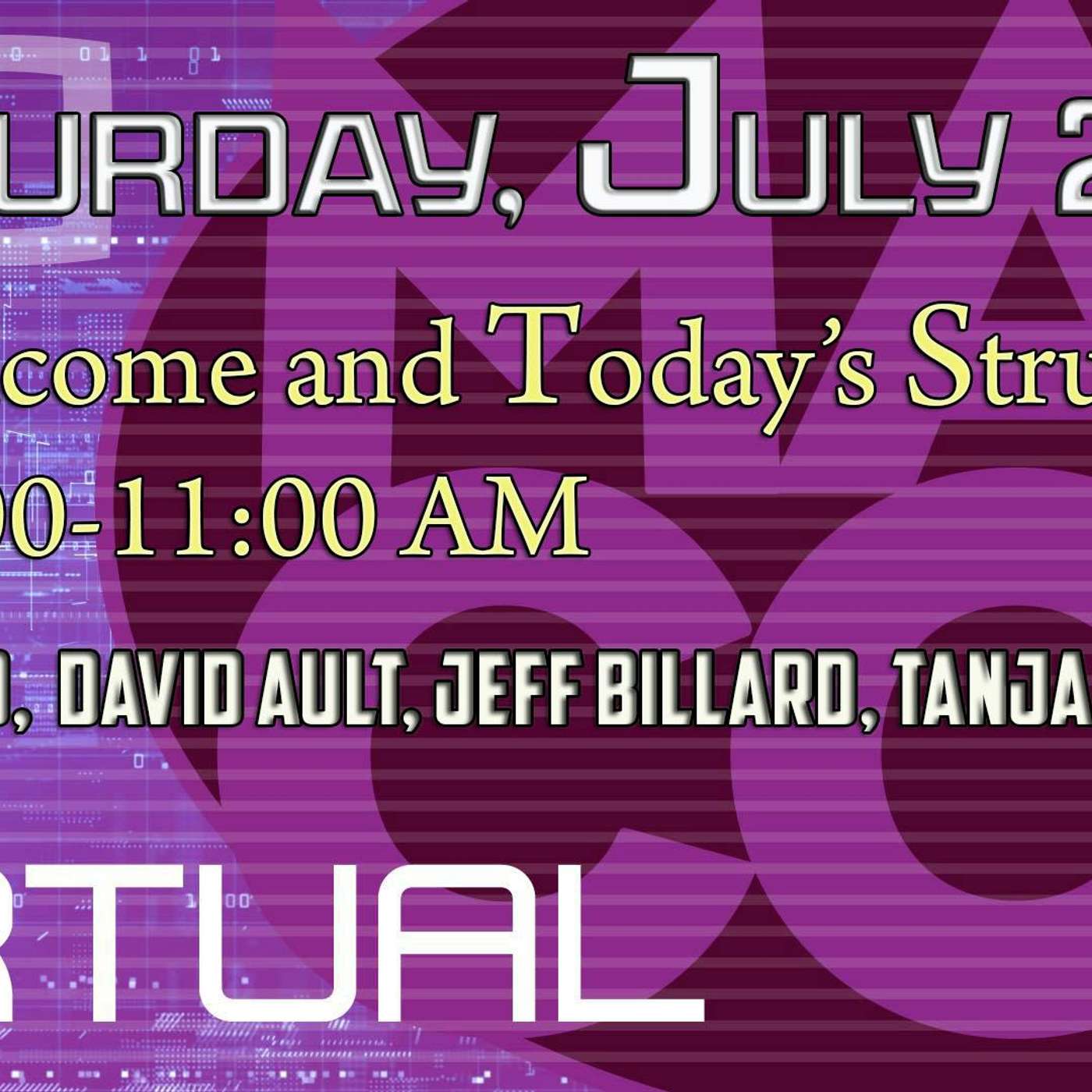 Mutual Presents: MADCON 2021- Saturday 1: Welcome and Structure for Today episode artwork