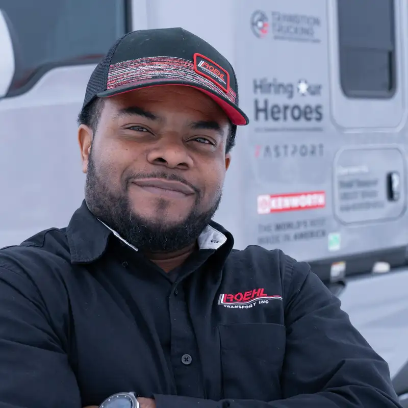 Charles Jones, Jr. Transition Trucking Winner