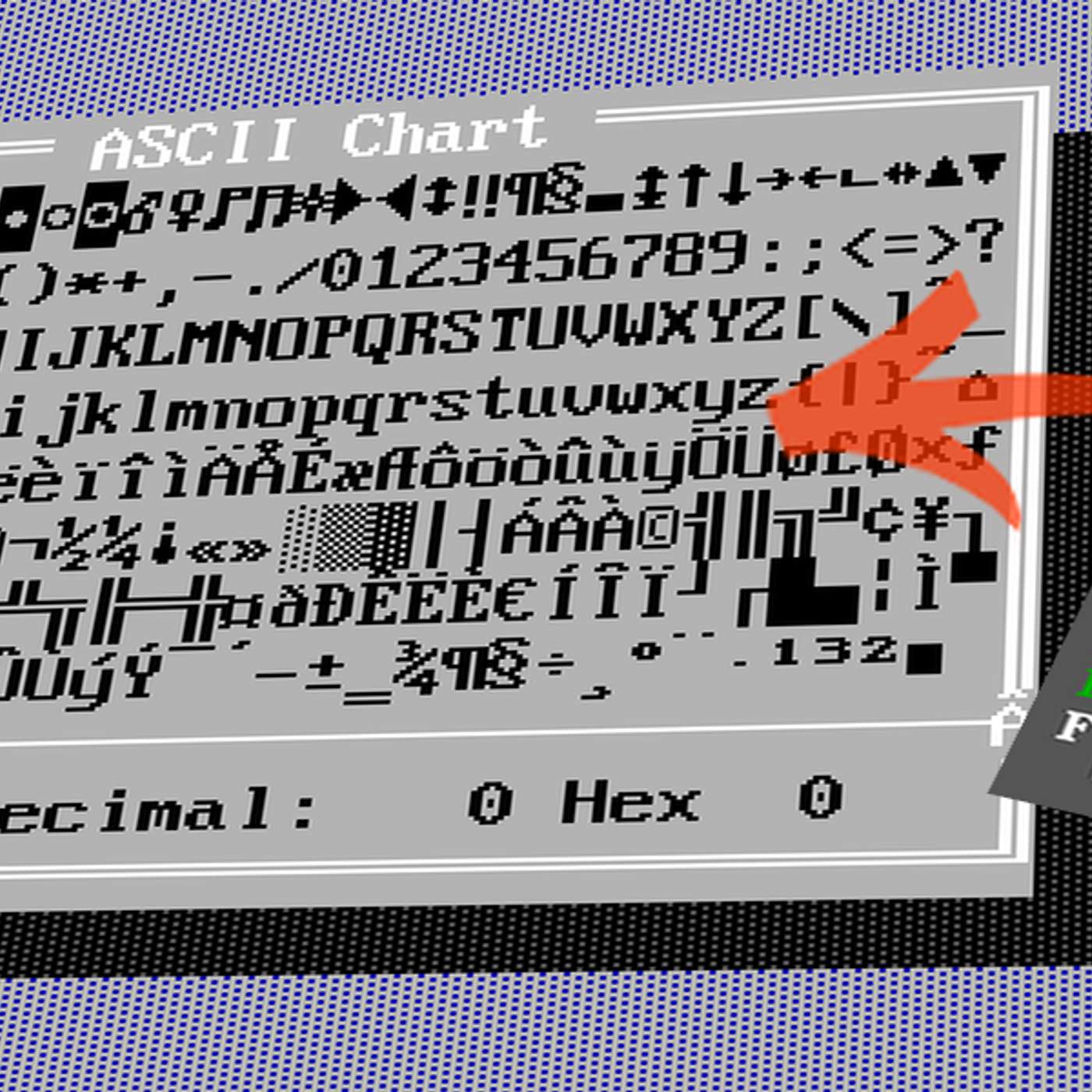 Redefining ‘A’ in VGA Mode 03h