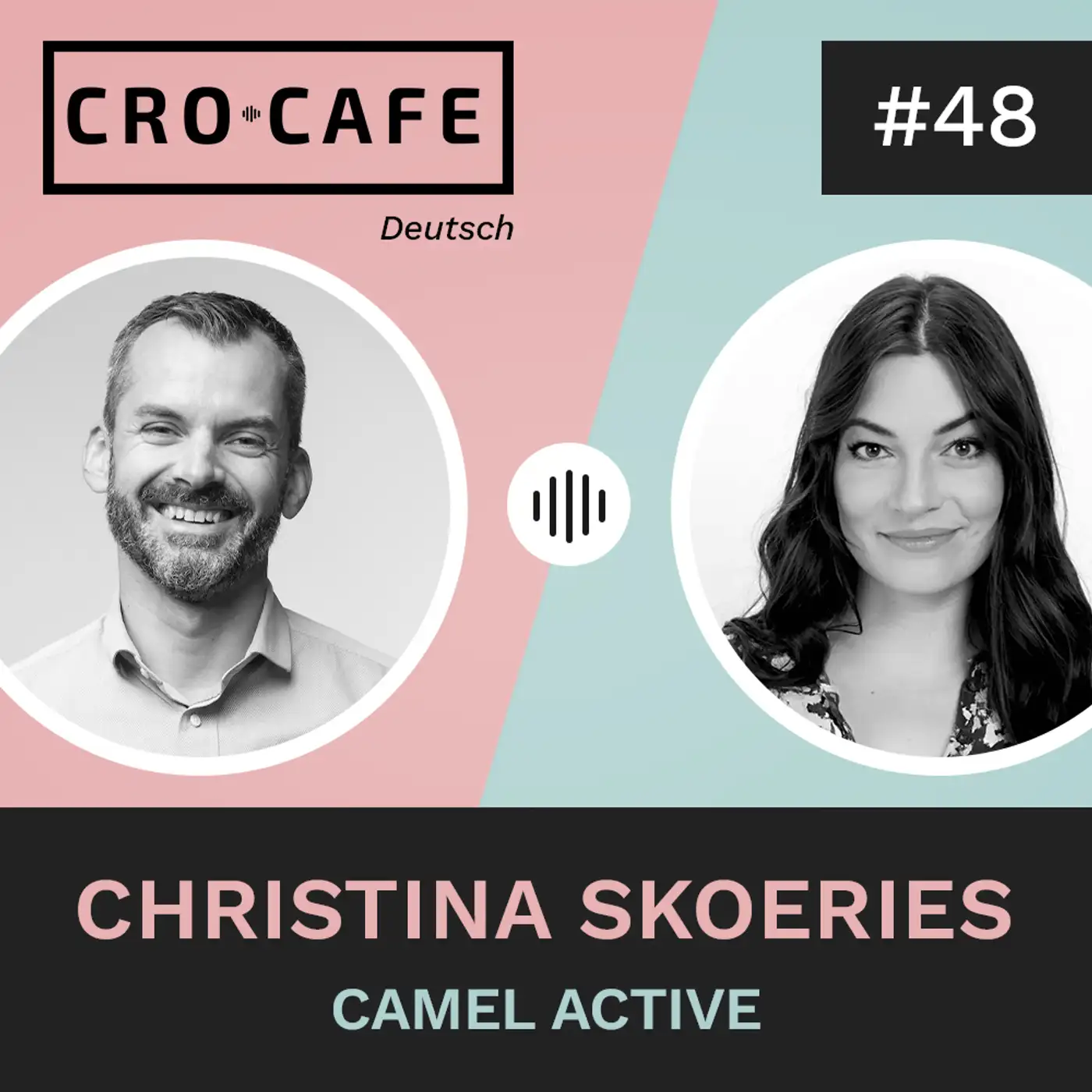 Cover art for episode: #48 Customer Centricity & KI im Fashion E-Commerce mit Christina Skoeries von Camel Active  - CRO.CAFE podcast