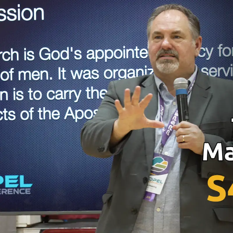 Dr. Tim Madding - A Framework for Systematic Discipleship