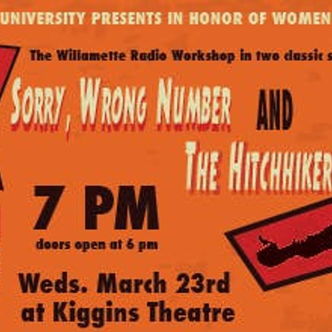 Sorry Wrong Number and The Hitchhiker episode artwork