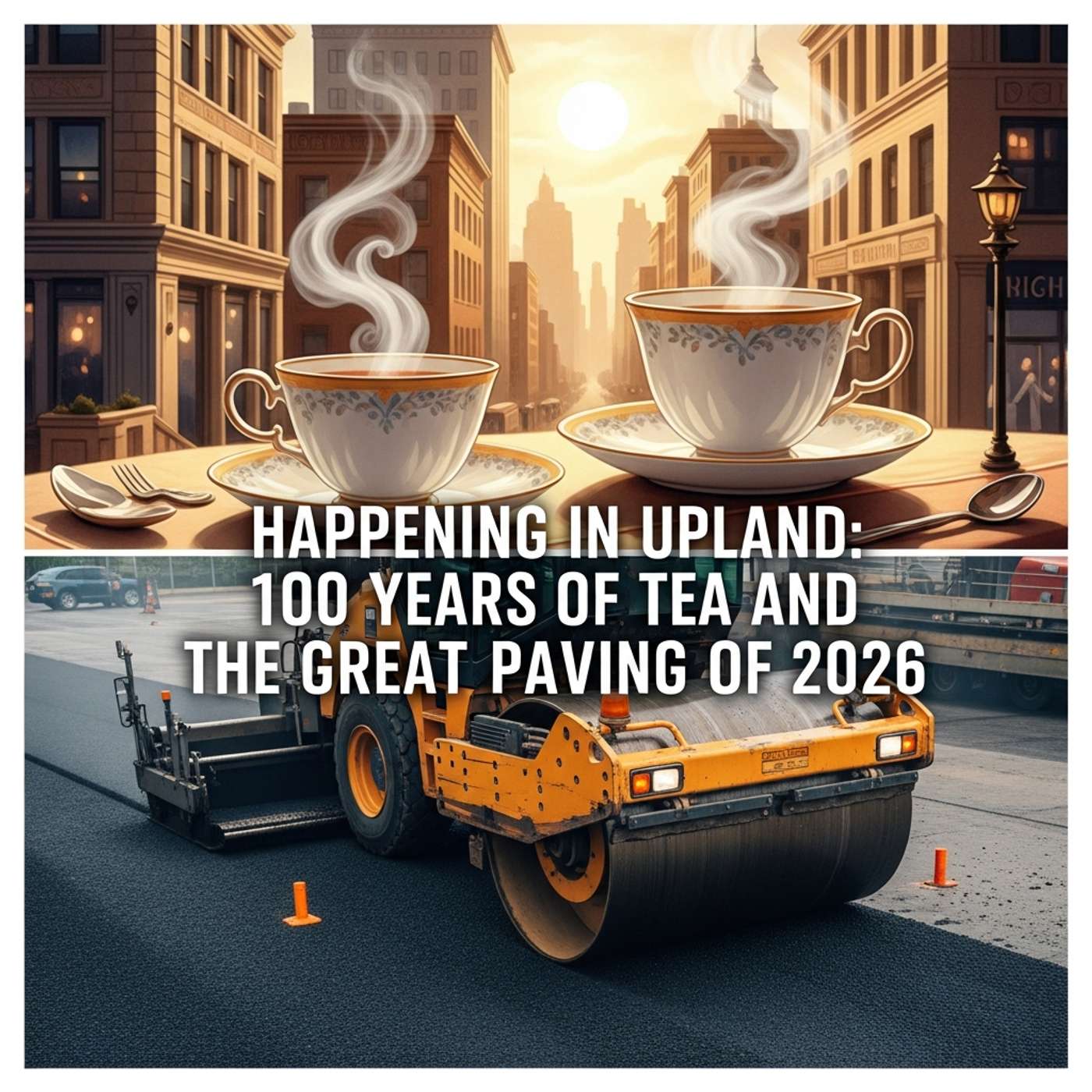 Happening in Upland: 100 Years of Tea and The Great Paving of 2026 episode artwork