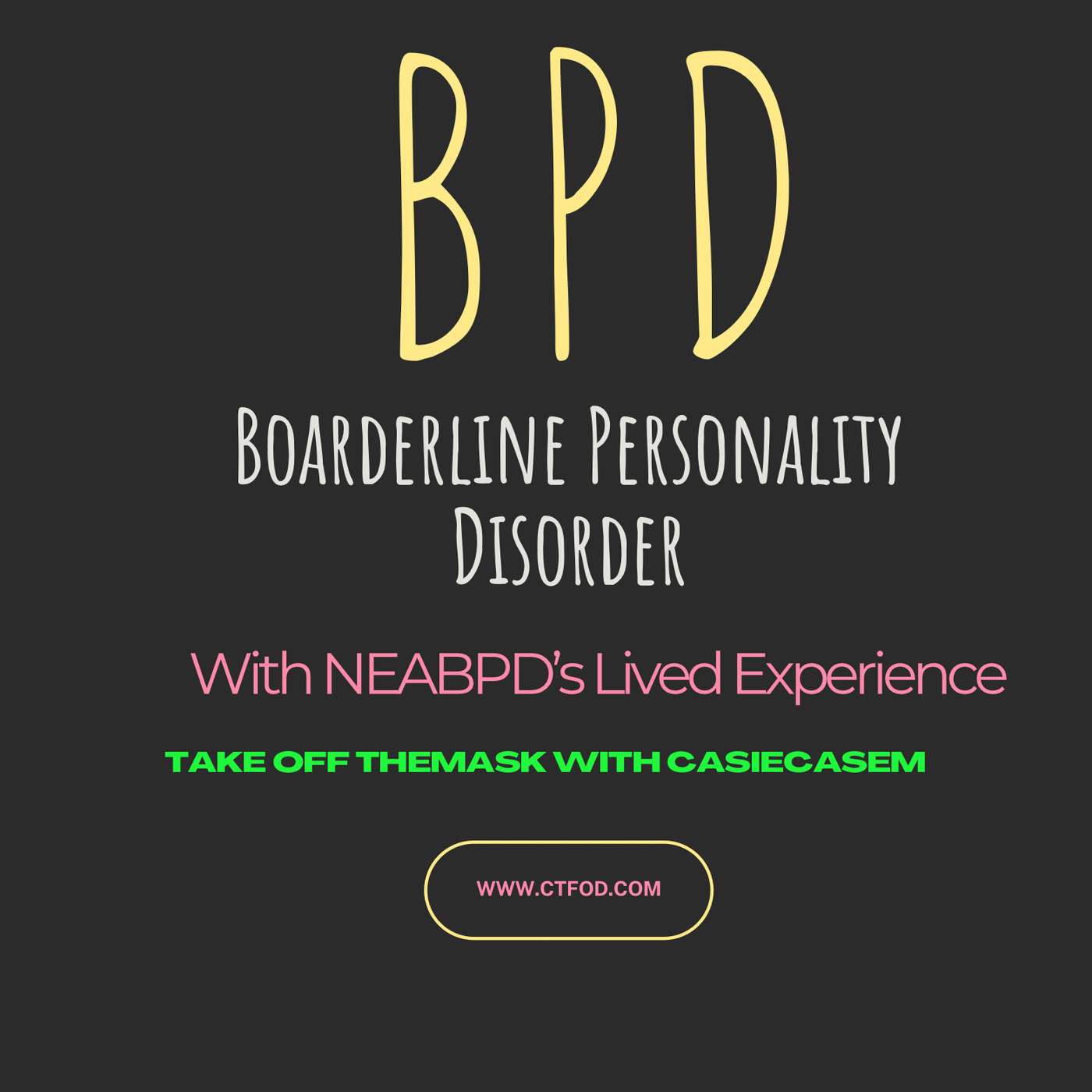 Lived Experience and the Reality of BPD episode artwork