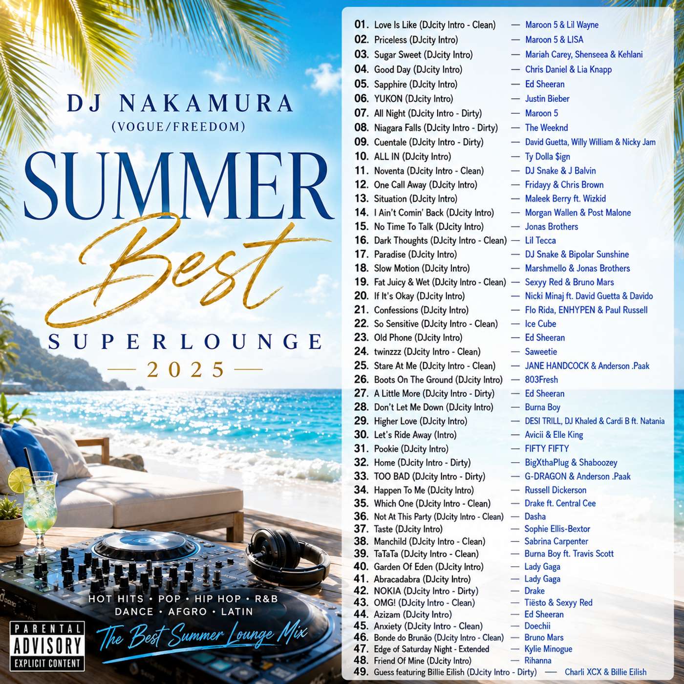 SUMMER BEST SUPERLOUNGE 2025/DJ NAKAMURA episode artwork