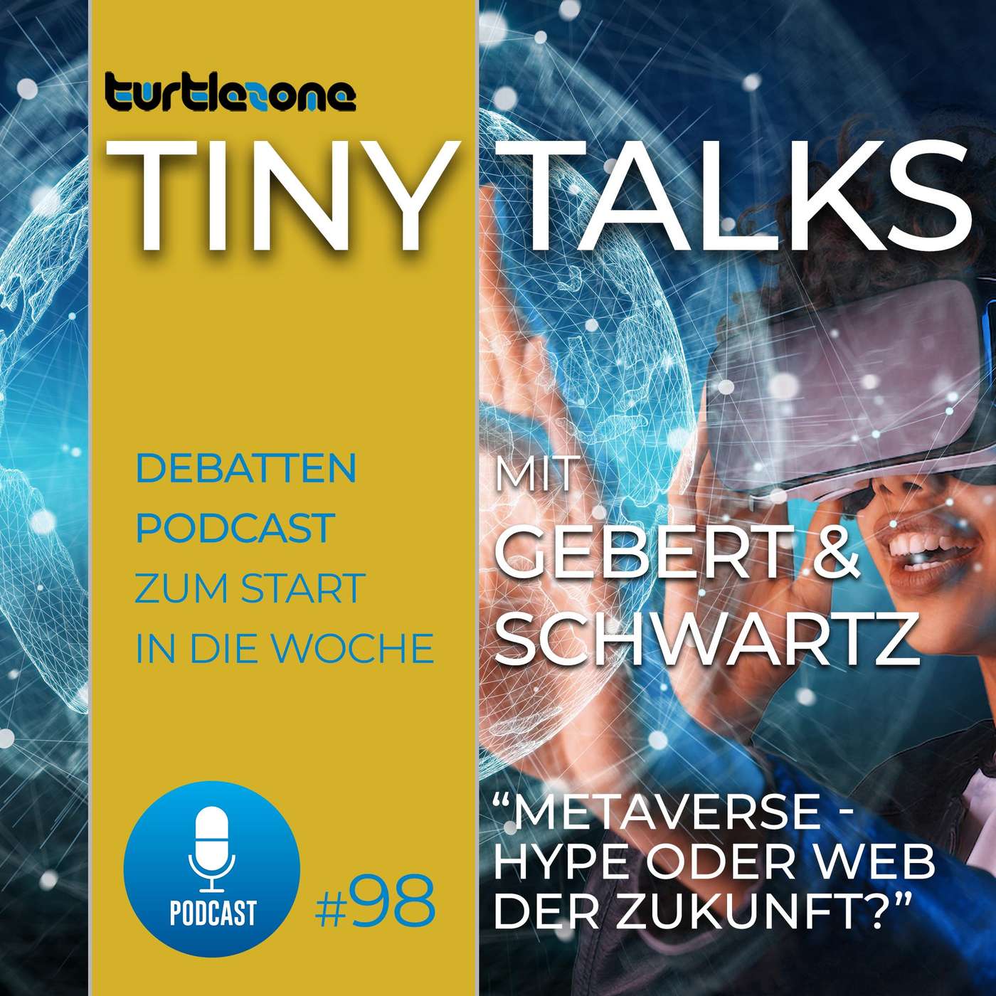 Turtlezone Tiny Talks - Der Debatten-Podcast mit Gebert und Schwartz