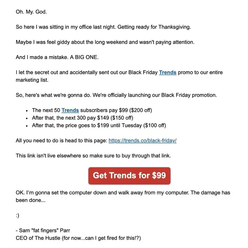 Email Economics: The Math to a $800k Email [Sam Parr, Nathan Barry]