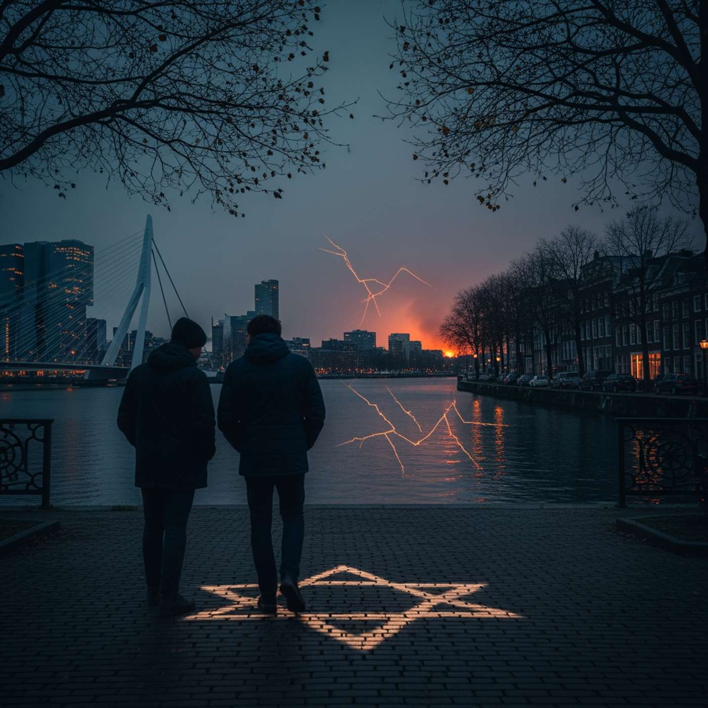 Dutch Dialogues (B1) - DD100: 14 mrt — Synagoge in brand, Rick heeft vragen (Rick, Emma & Sophie)