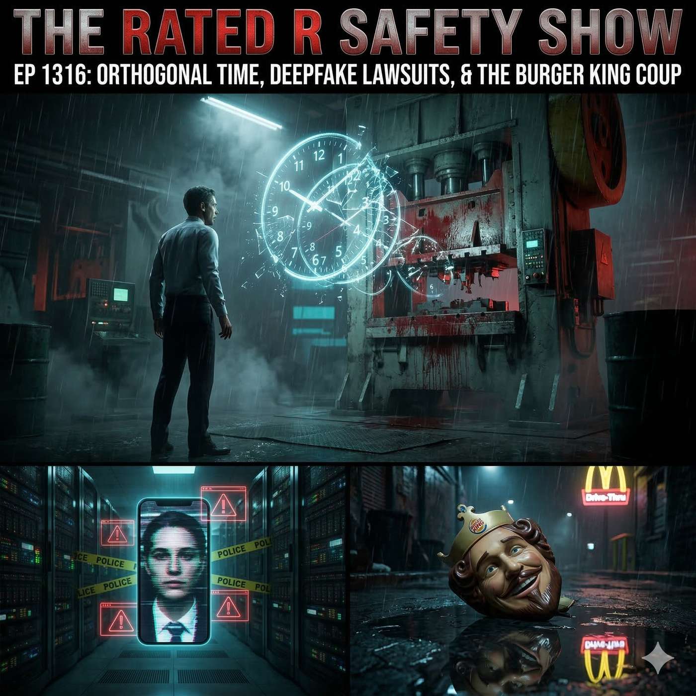 EP 1316: Orthogonal Time, Deepfake Lawsuits, & The Burger King Coup