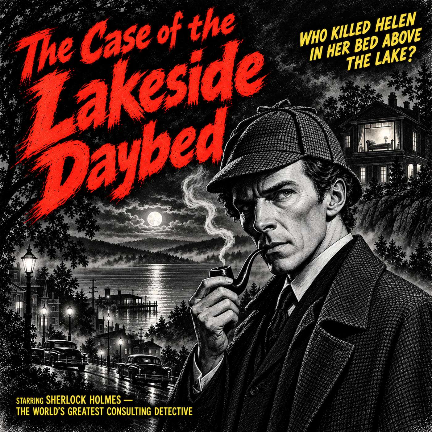 The Case of the Lakeside Daybed · Sherlock Holmes — The New Cases episode artwork