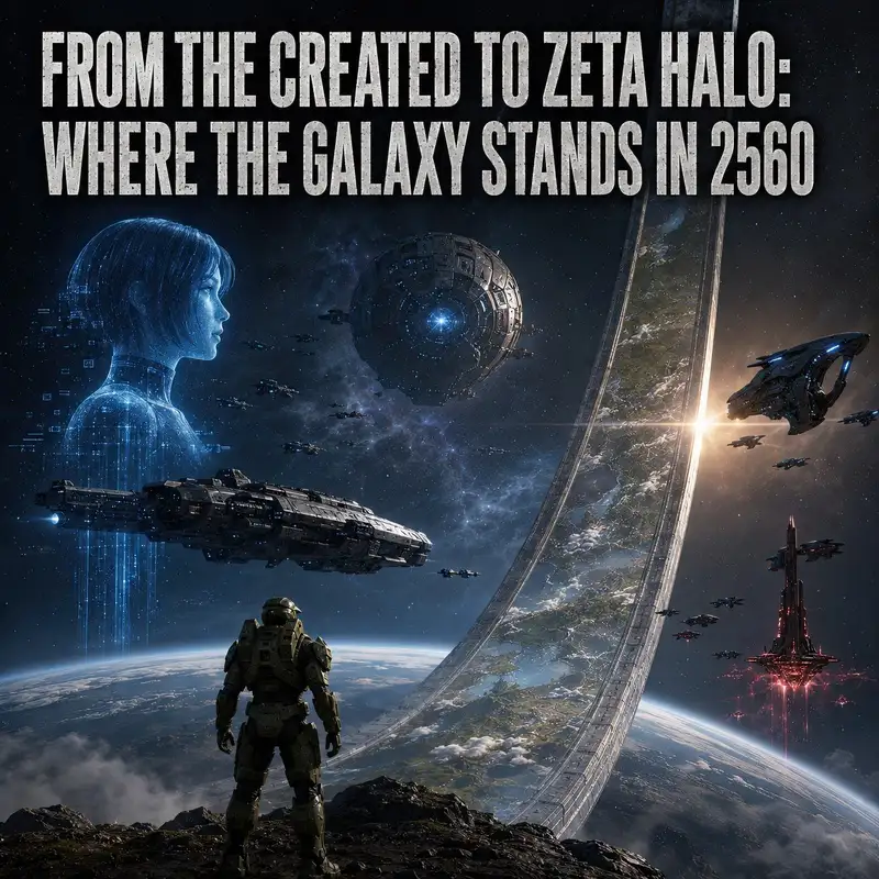 From the Created to Zeta Halo: Where the Galaxy Stands in 2560
