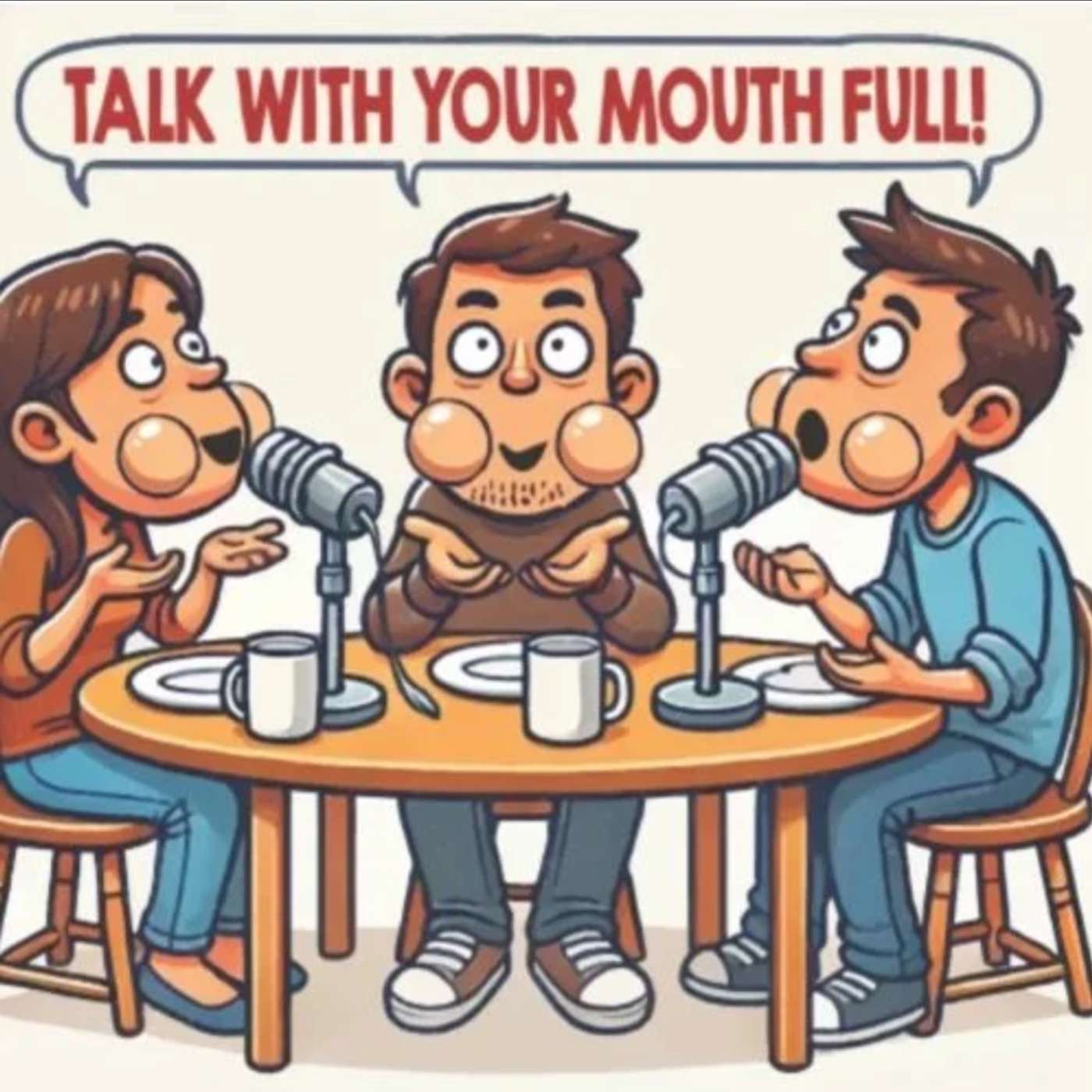 Talk With Your Mouth Full podcast artwork