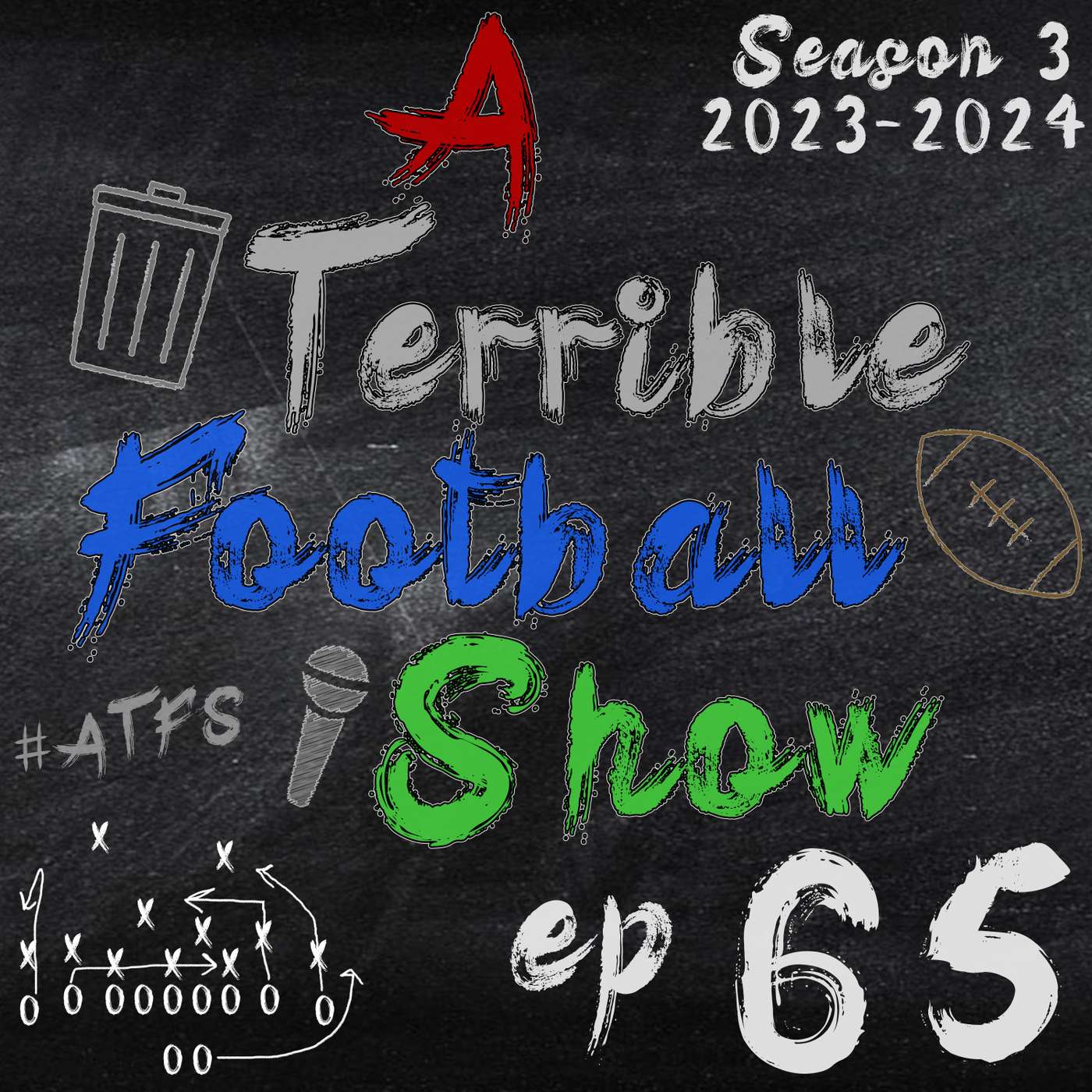 2023 NFL Draft LIVE w/ A Terrible Football Show | ATFS 65 episode artwork
