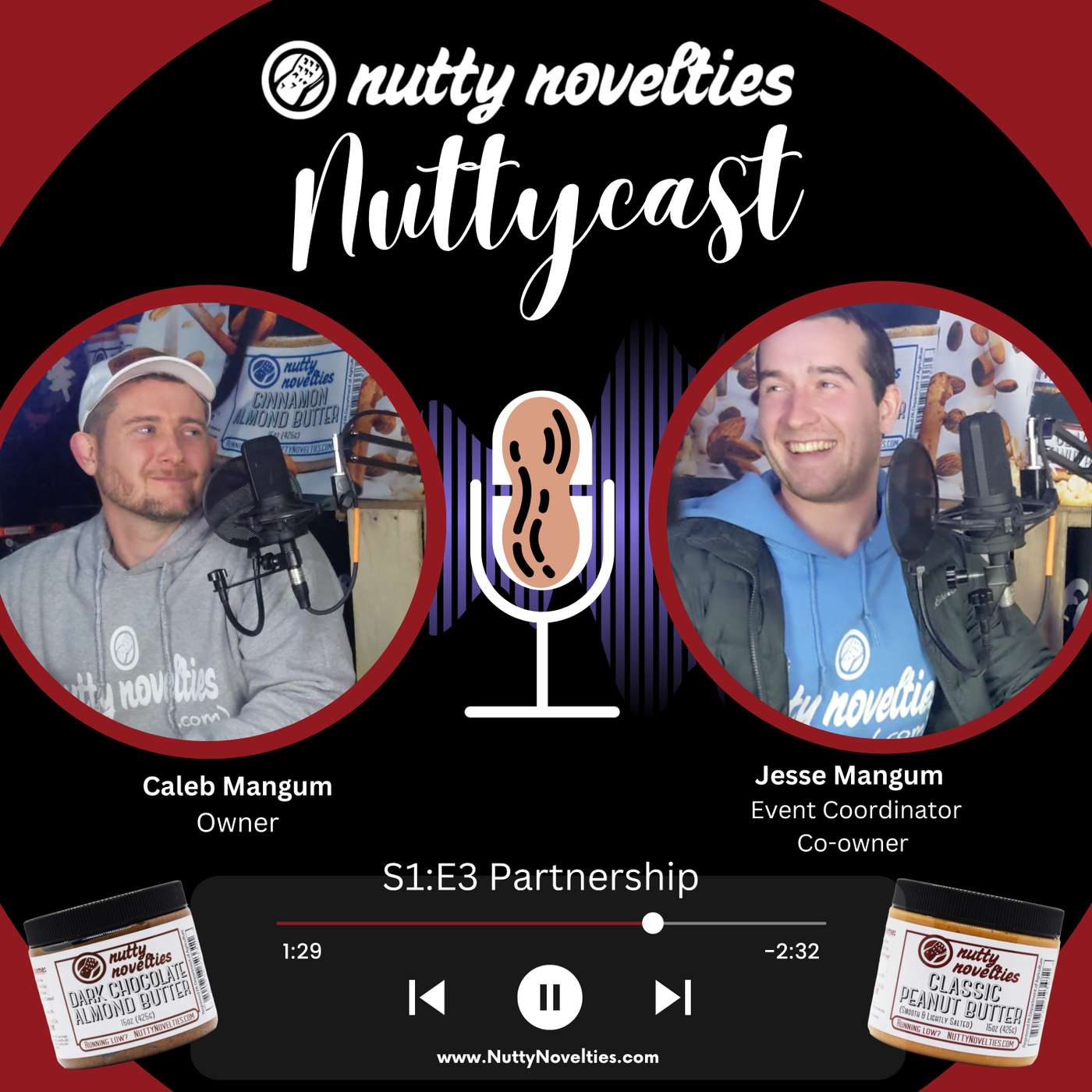 Nuttycast E03: Partnership (Jesse Mangum) episode artwork