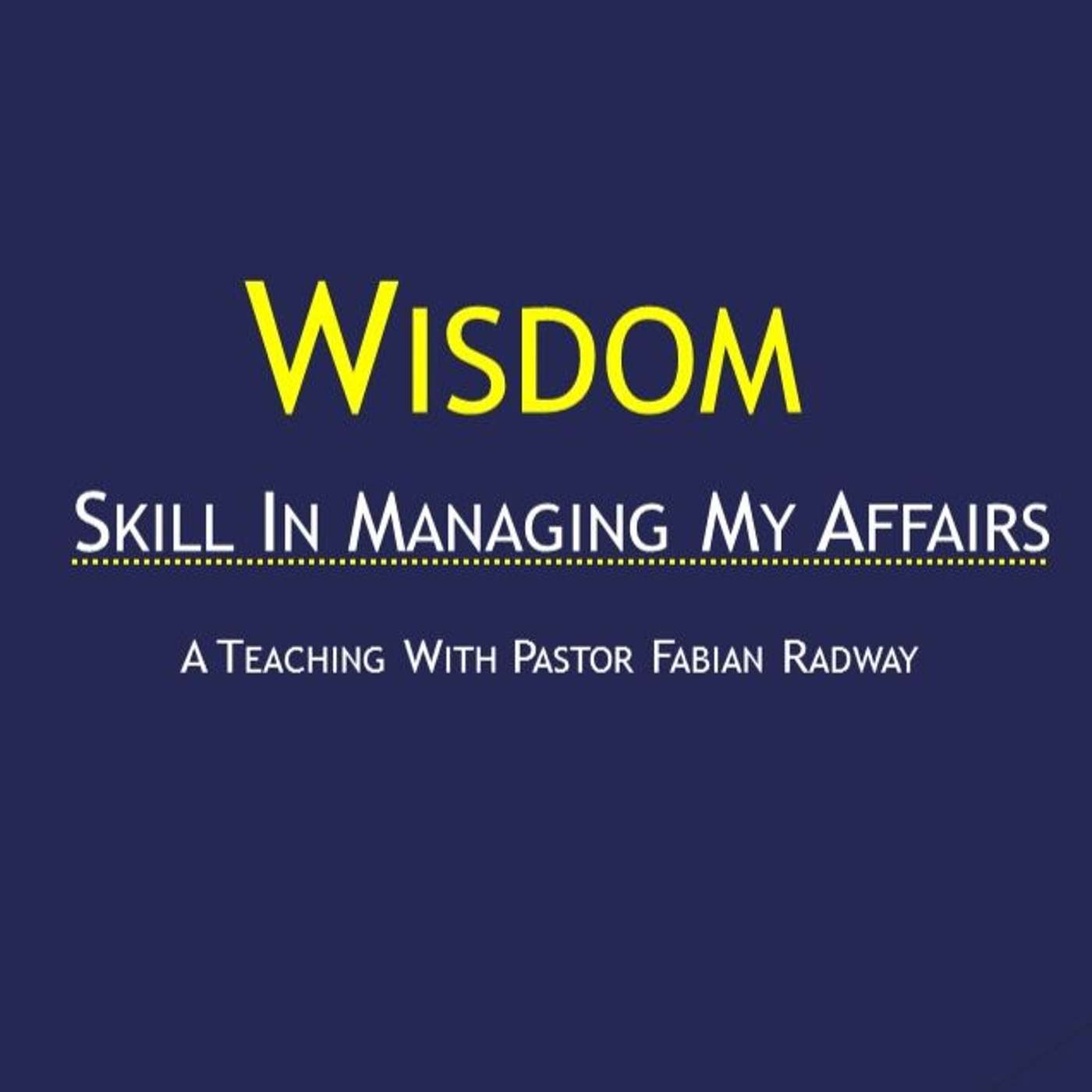 WISDOM WK1.MP3 episode artwork