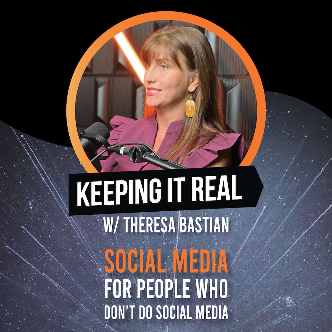 Social Media for People Who Don’t Do Social Media w/ Theresa Bastian episode artwork