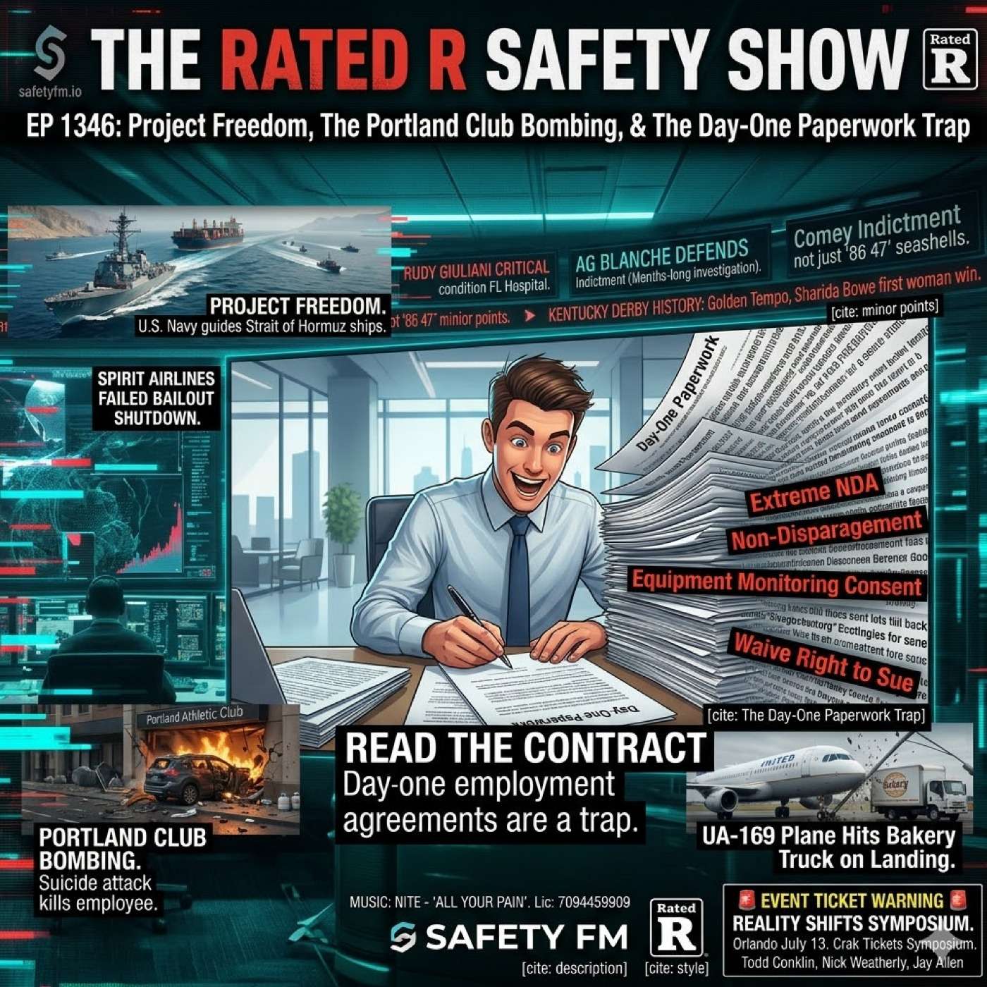 P 1346: Project Freedom, The Portland Club Bombing, & The Day-One Paperwork Trap