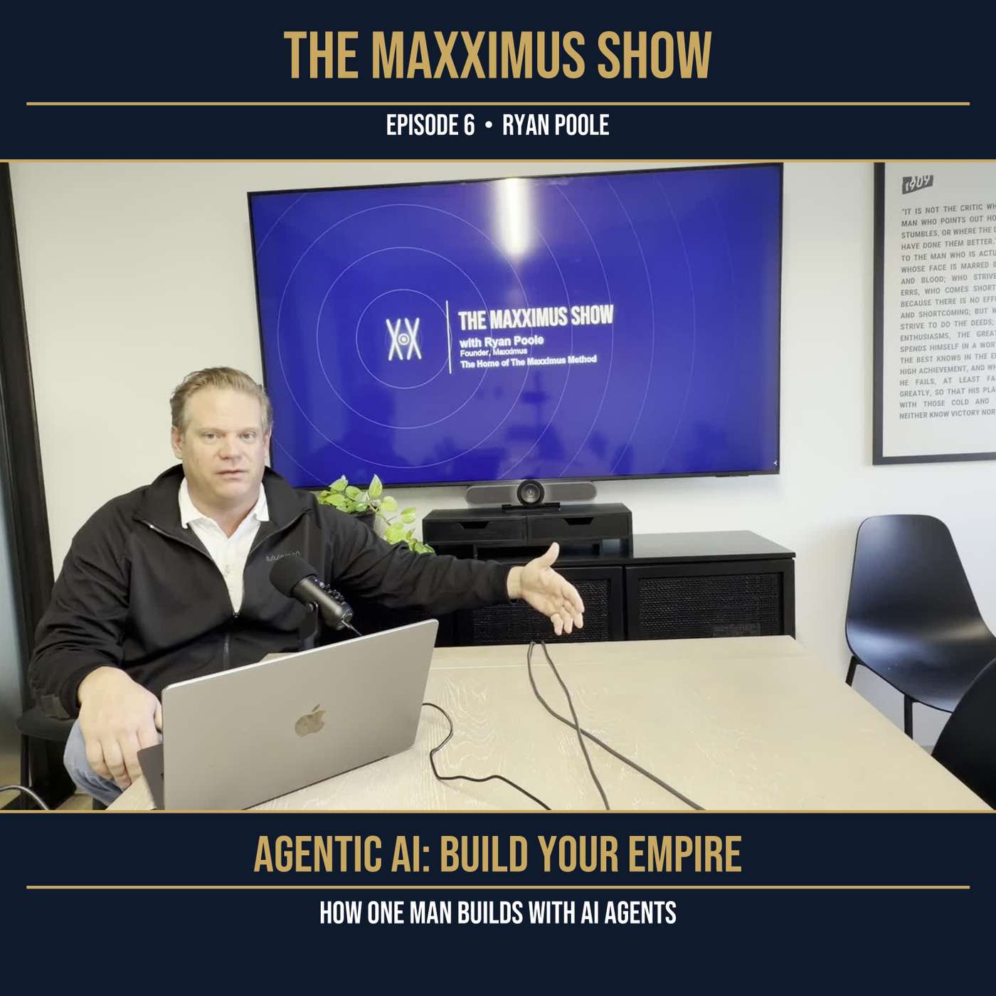 Maxximus show: How One Man Can Build an Empire With AI Agents | Ep. 6 episode artwork