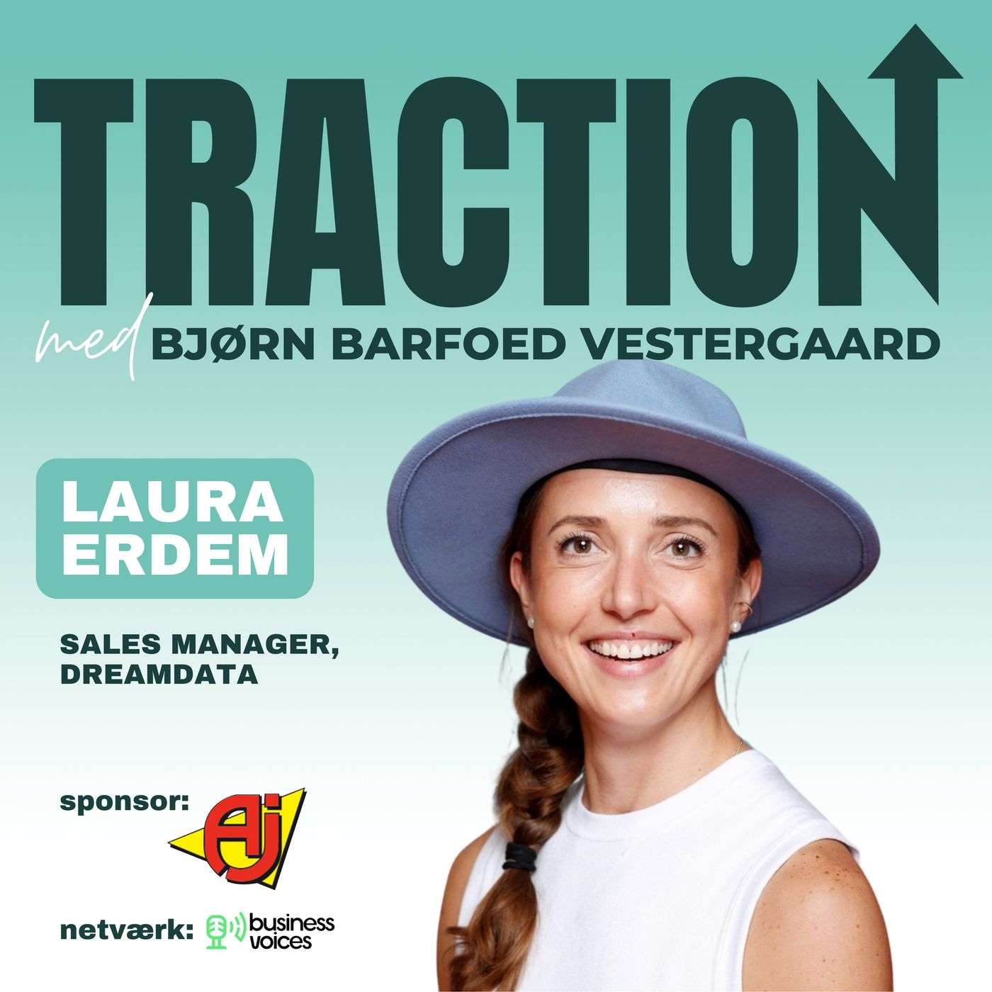 Traction #23 - Laura Erdem: Få Linkedin taktikken der gav DreamData B2B-salg for 1.4mio€ - uden kold kanvas