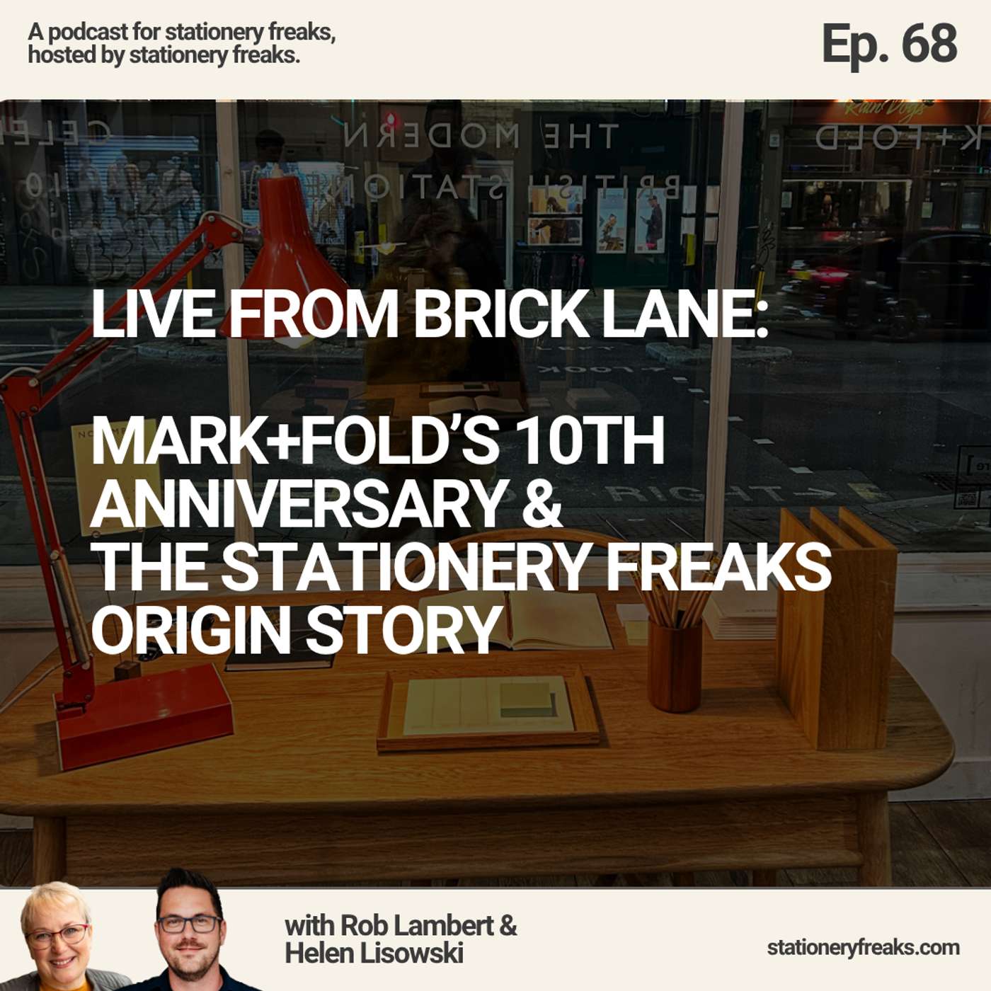Live From Brick Lane: Mark+Fold’s 10th Anniversary & The Stationery Freaks Origin Story Live From Brick Lane: Mark+Fold’s 10th Anniversary & The Stationery Freaks Origin Story