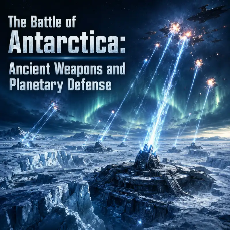The Battle of Antarctica: Ancient Weapons and Planetary Defense