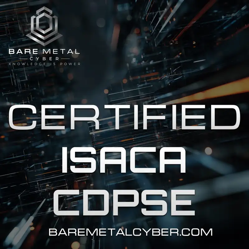 Certified: The ISACA CDPSE Audio Course