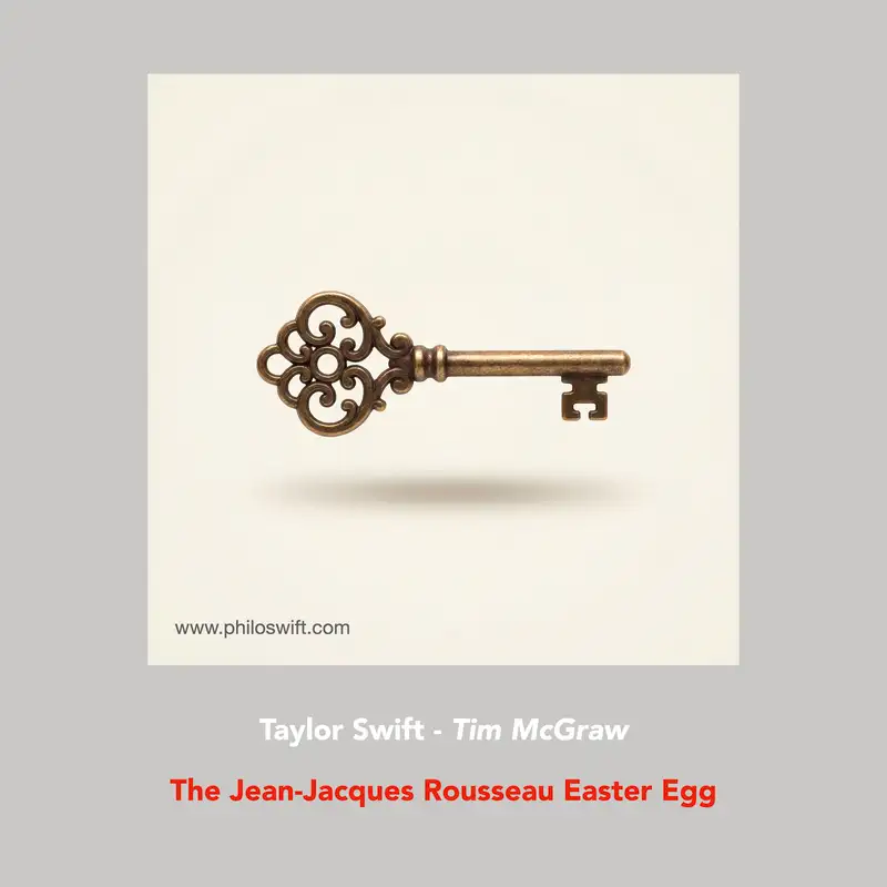 Taylor Swift : Tim McGraw - The Rousseau Easter Egg