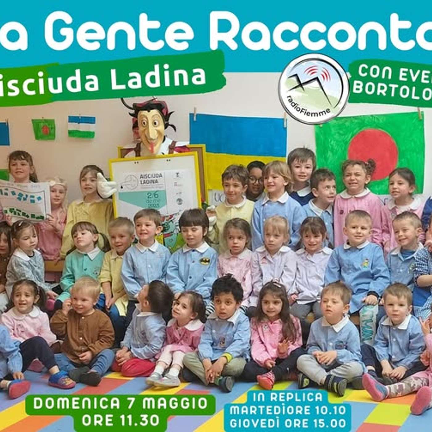 Evelyn Bortolotti responsabile dei servizi linguistici e culturali del Comun General de Fascia ci parla dell' Aisciuda Ladina 2023 - 07/05/2023 episode artwork