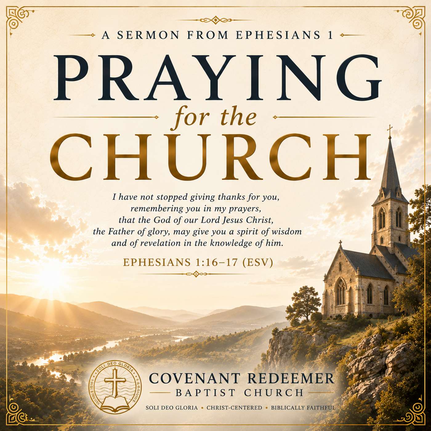 Praying for the Church - Ephesians 1 (David Payan) episode artwork