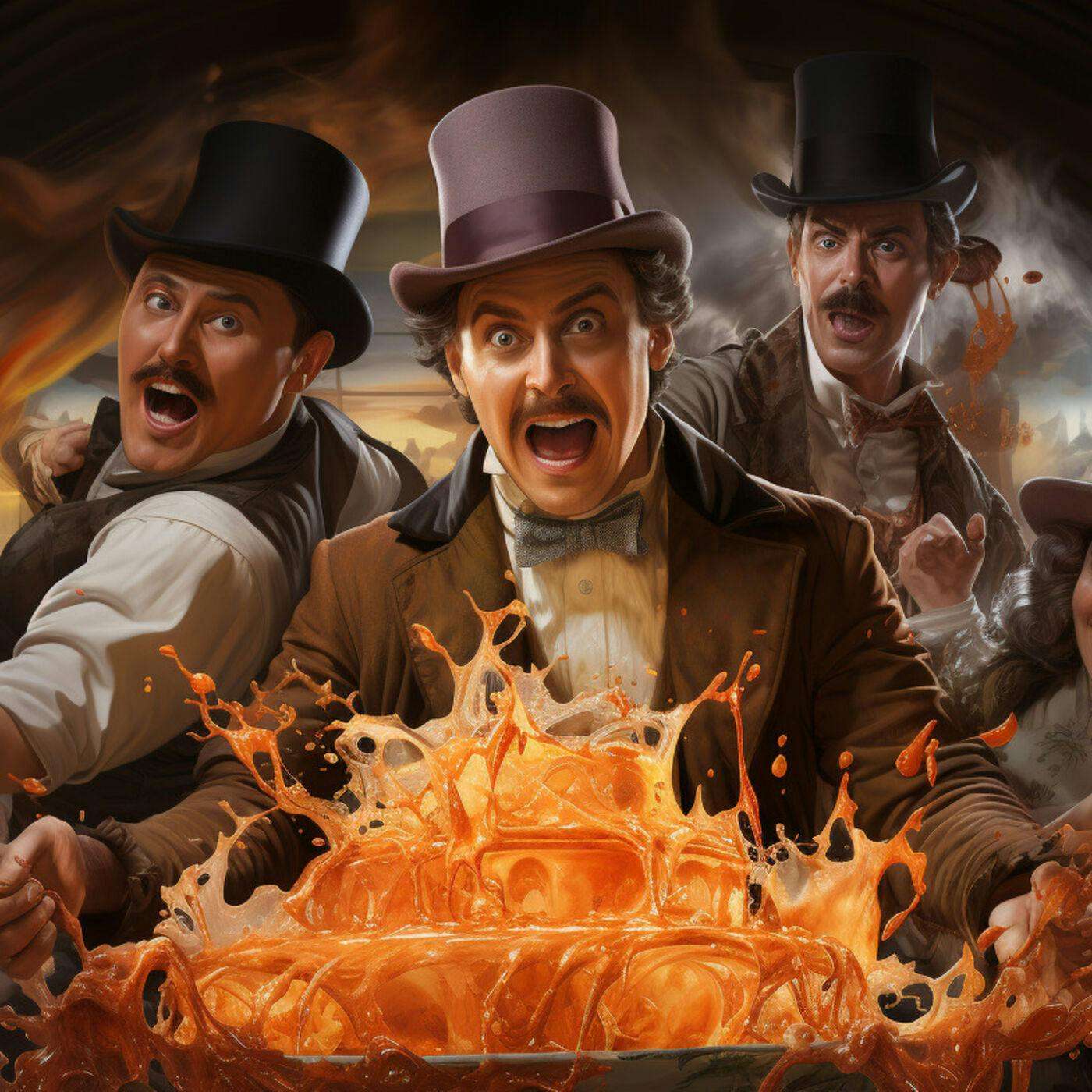 Sherlock Holmes The Case of the Exploding Christmas Pudding episode artwork