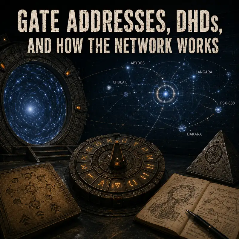 Gate Addresses, DHDs, and How the Network Works