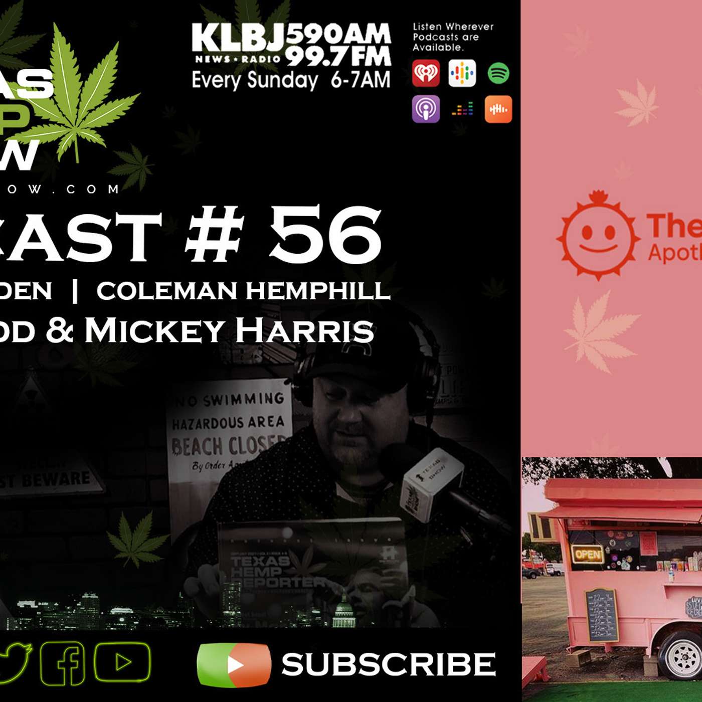 Episode # 56 Happy Cactus CBD episode artwork