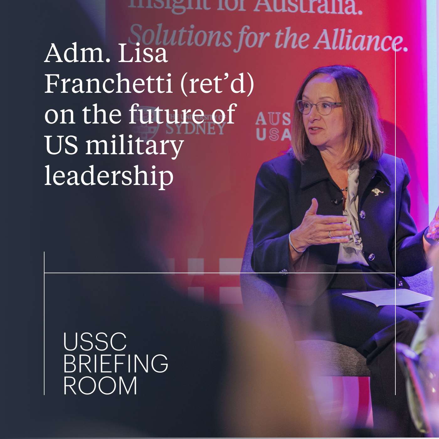 Adm. Lisa Franchetti (ret’d) on the future of US military leadership