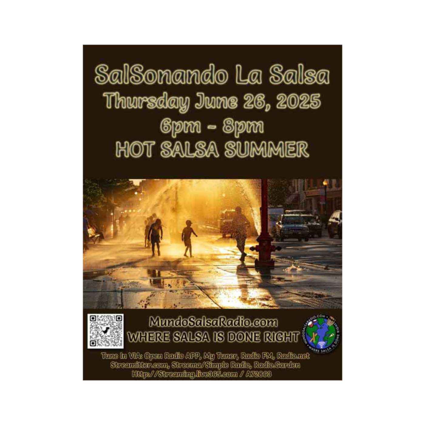 SalSonando La Salsa DJ Eddie June 26 2025 Show #101