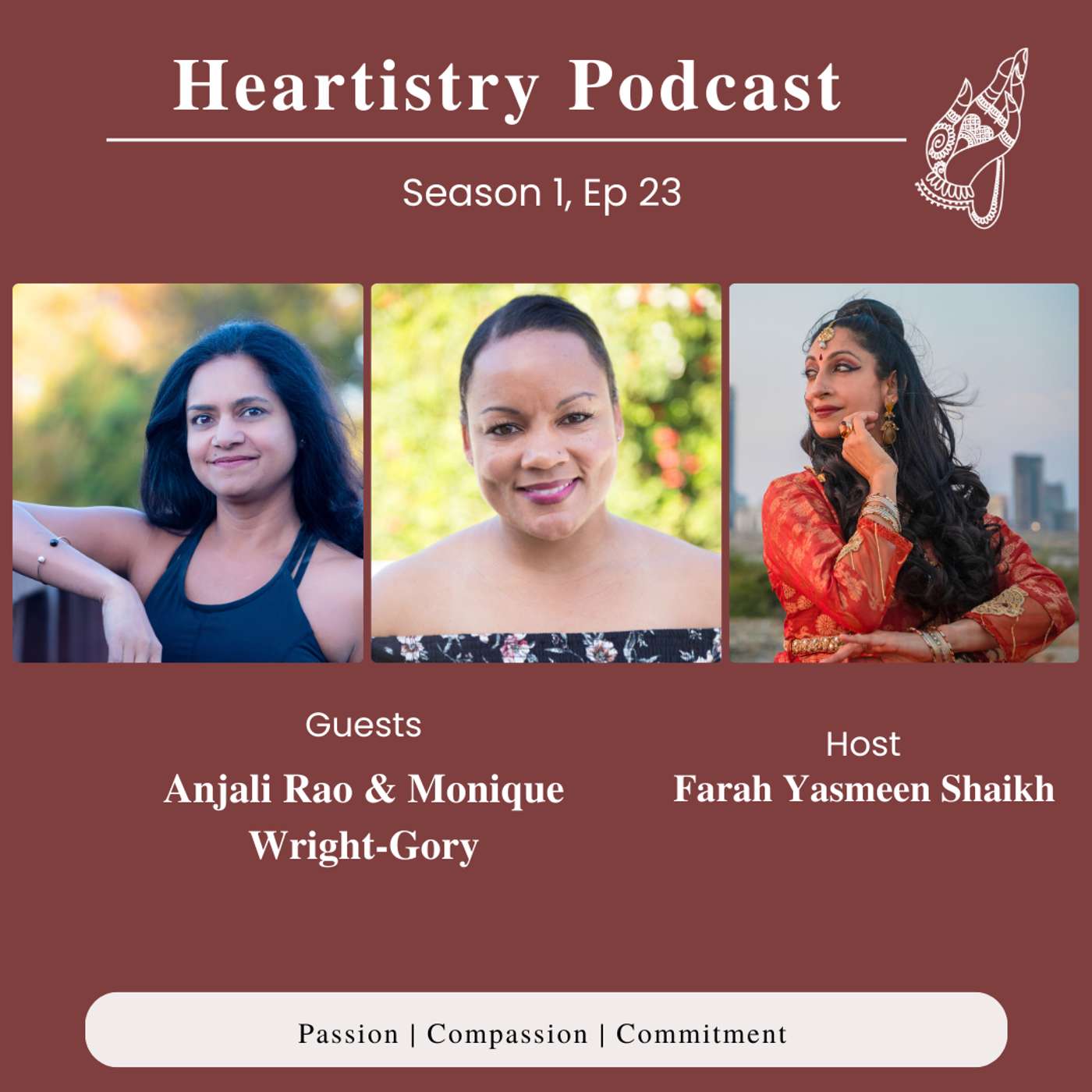 S1 Ep 23 - Anjali Rao & Monique Wright-Gory - Yoga practitioners episode artwork