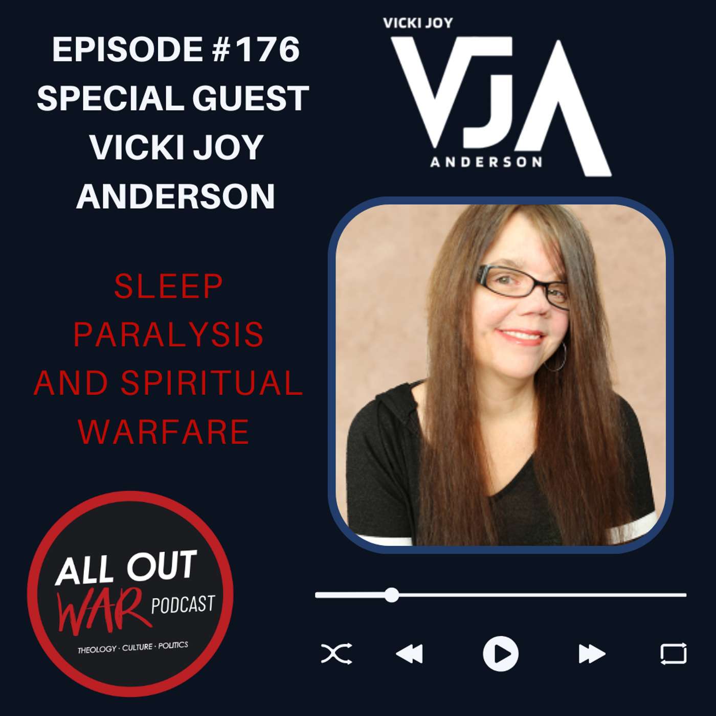 #174 - Special Guest Vicki Joy Anderson "Sleep Paralysis And Spiritual Warfare"