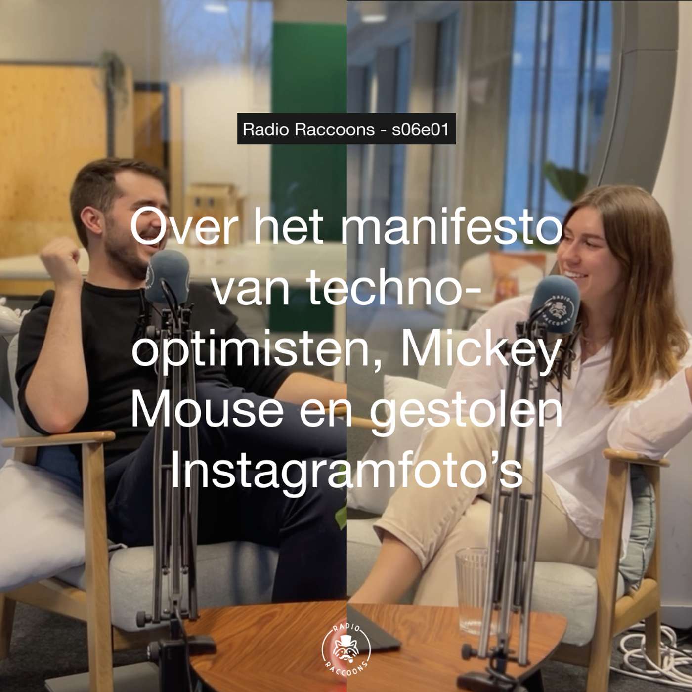 S06E01 - Over het manifesto van techno-optimisten, Mickey Mouse en gestolen Instagramfoto's episode artwork