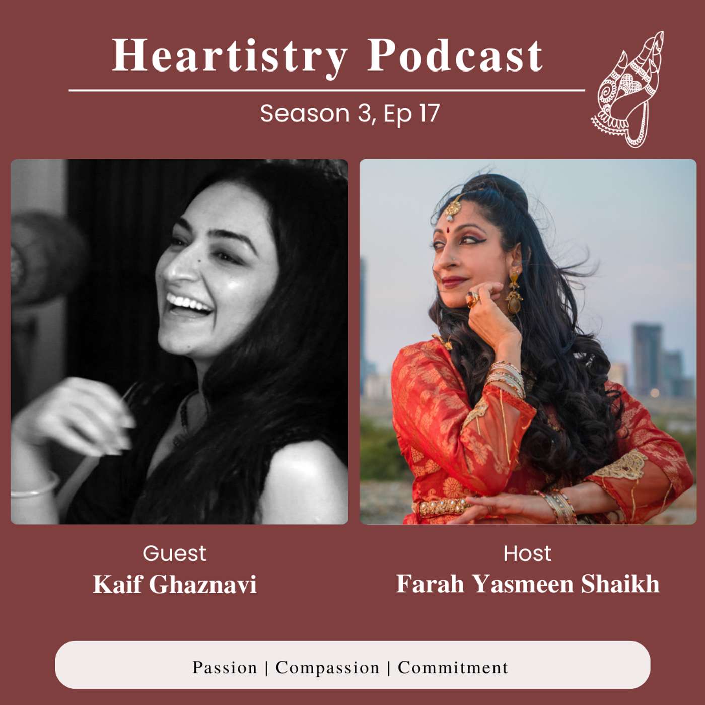 S3 Ep 17 - Kaif Ghaznavi - Pakistani Actress, Singer & Dancer & Founder of Bunvat Festival episode artwork