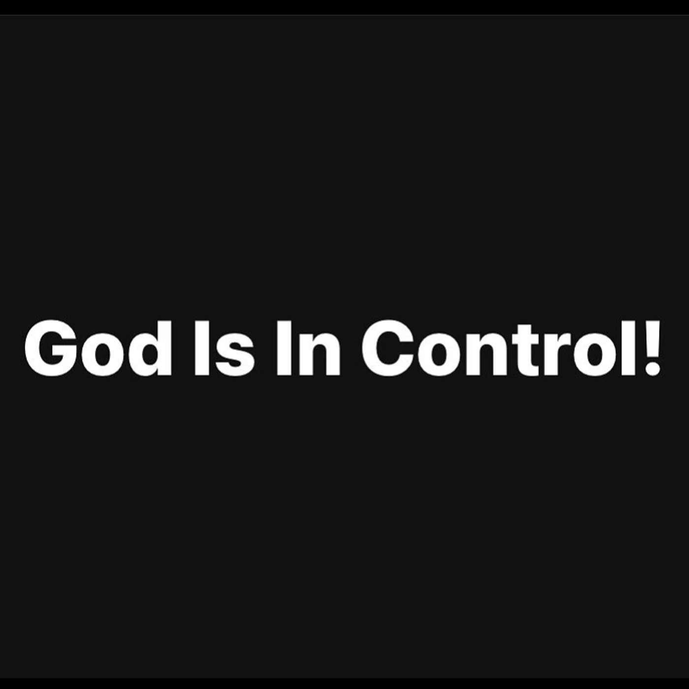 God is in Control