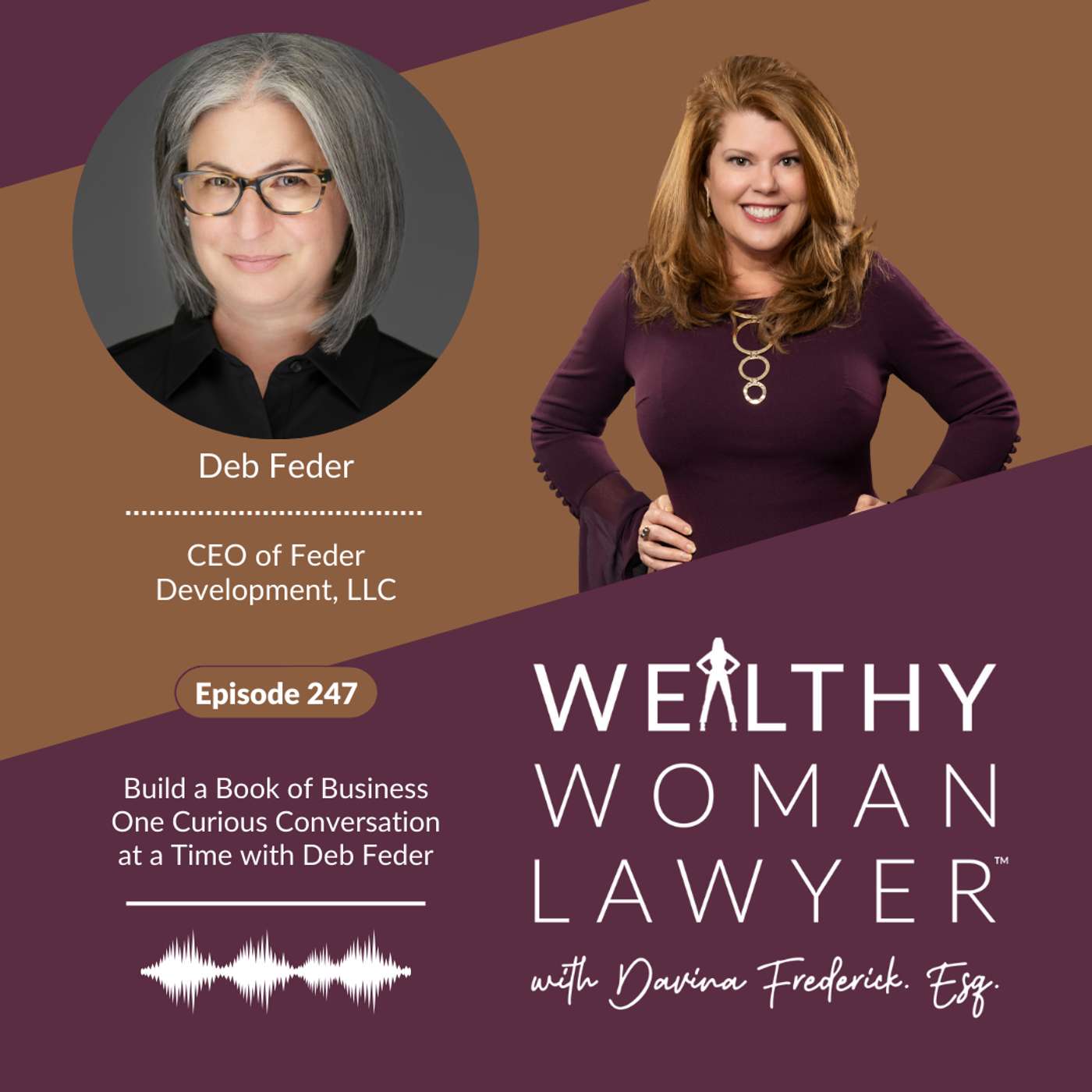 Episode 247 Build a Book of Business One Curious Conversation at a Time with Deb Feder episode artwork