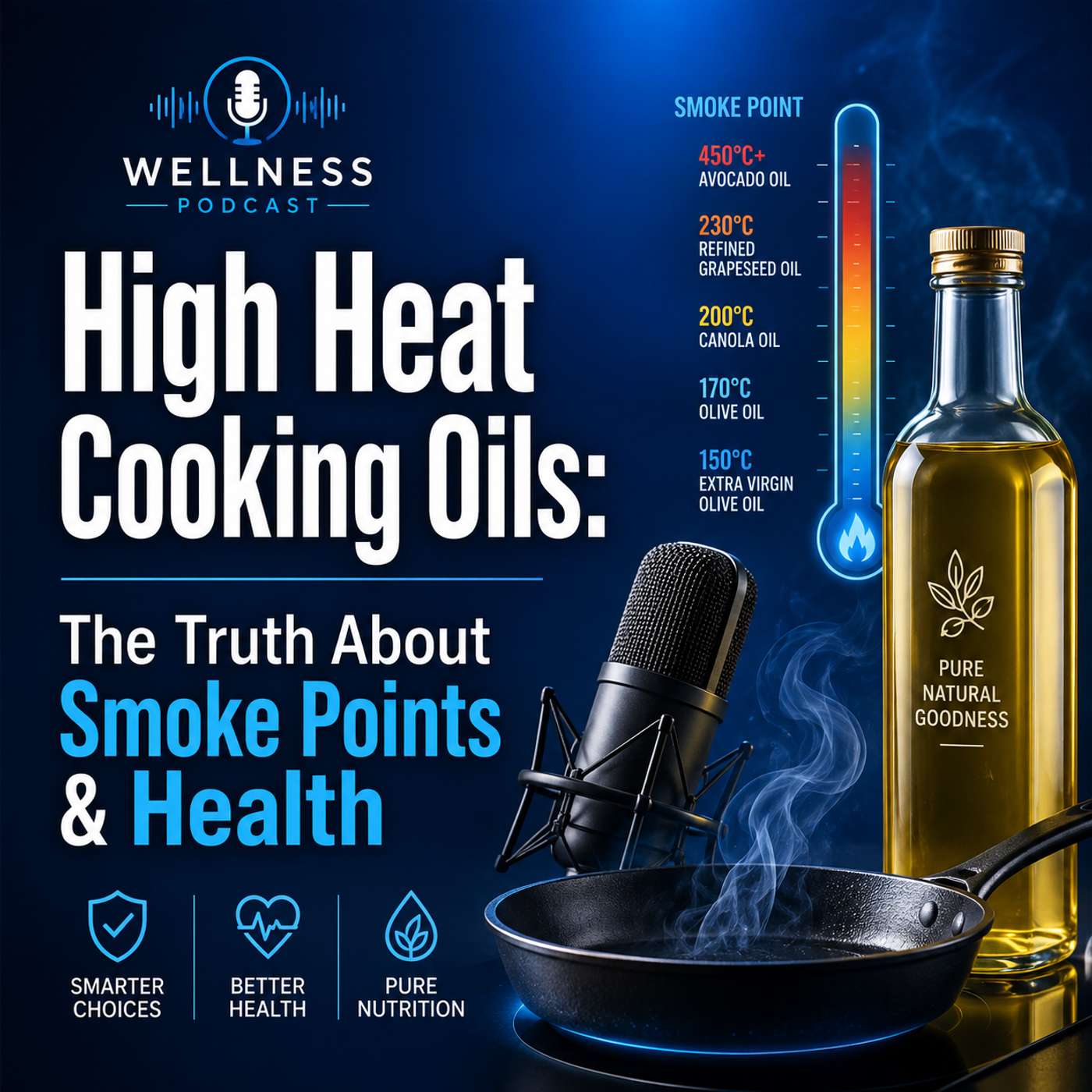 High Heat Cooking Oils: The Truth About Smoke Points & Health episode artwork