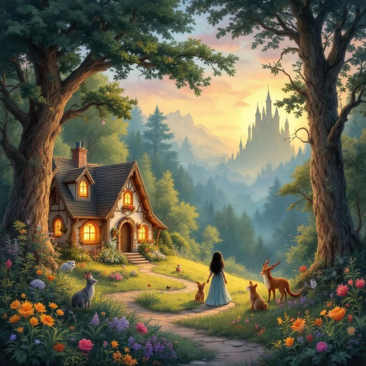 Snow-White; or, The House in the Wood (Unabridged) cover art