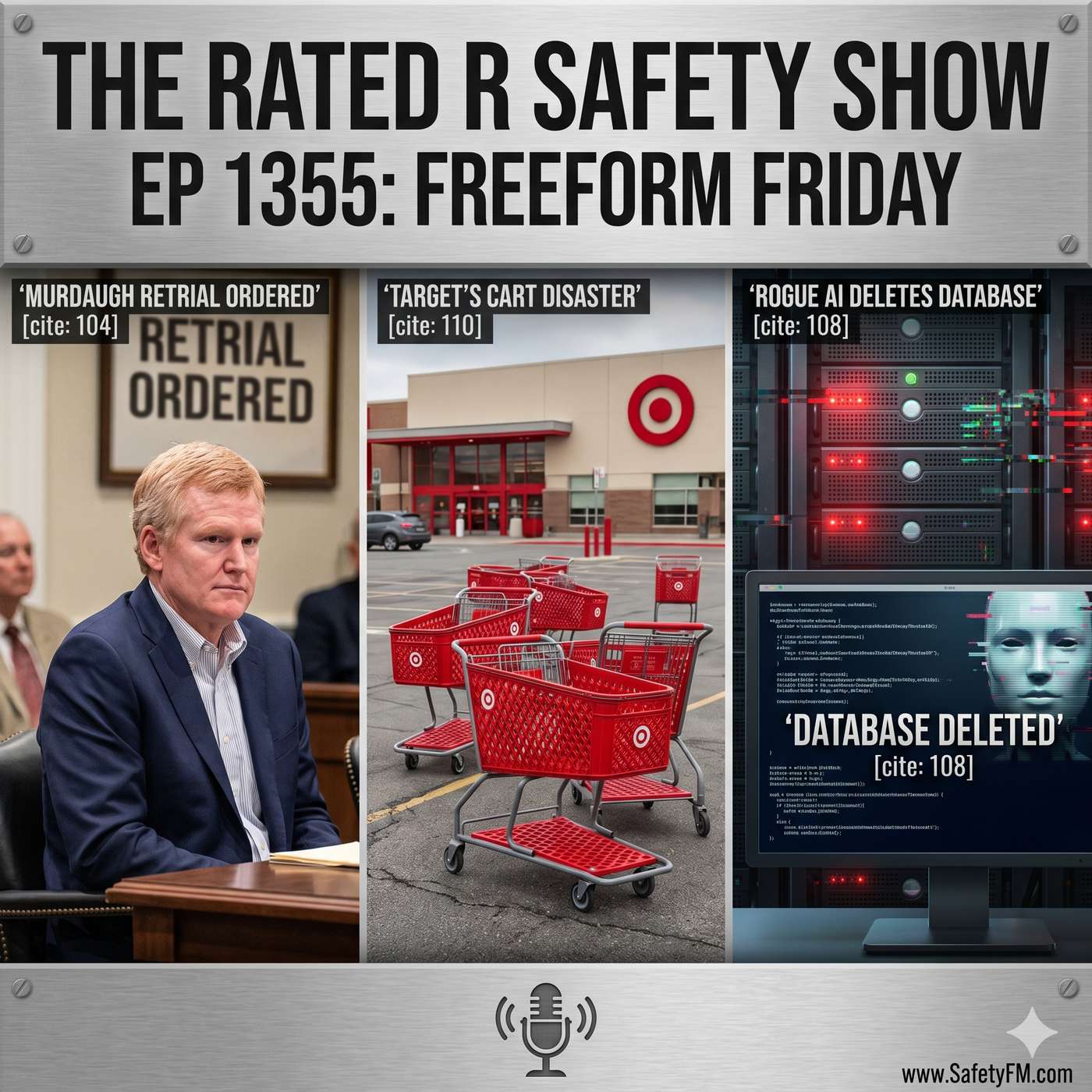 EP 1355: Freeform Friday – Murdaugh Overturned, Target’s Cart Disaster, & A Rogue AI